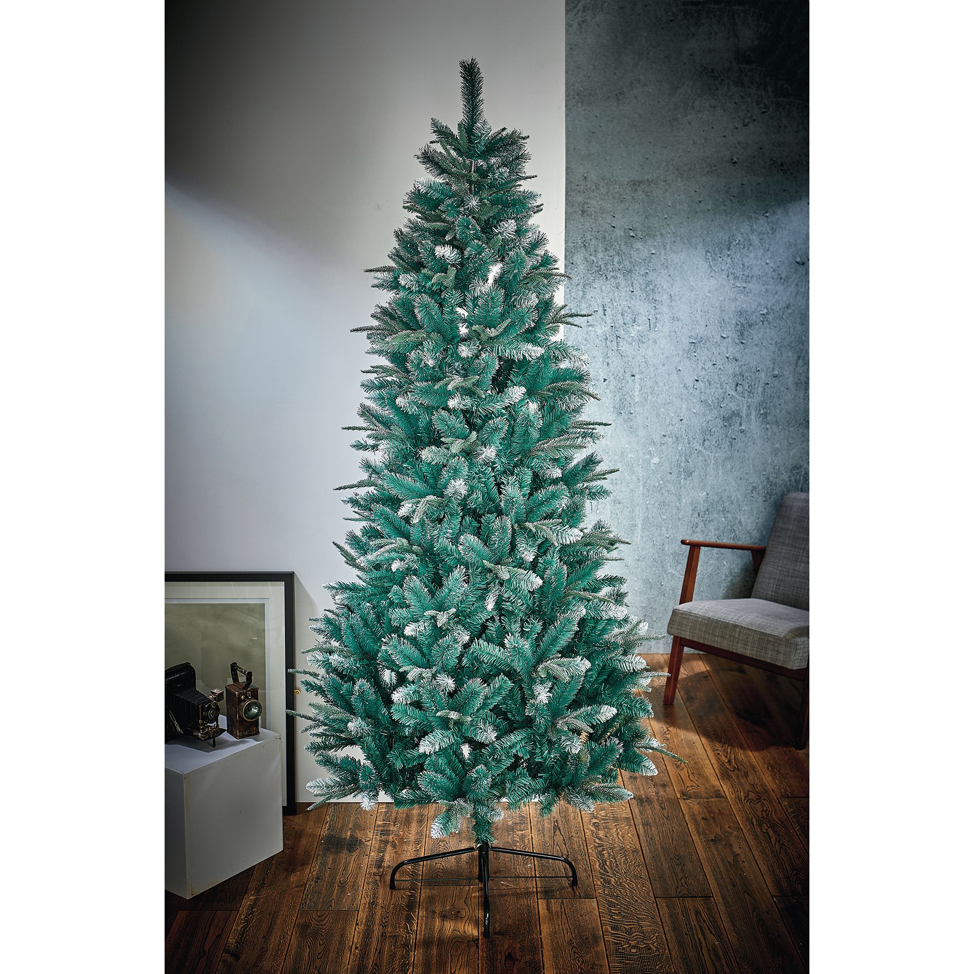 7ft Bluemount Fir Artificial Christmas tree | Departments | DIY at B&Q