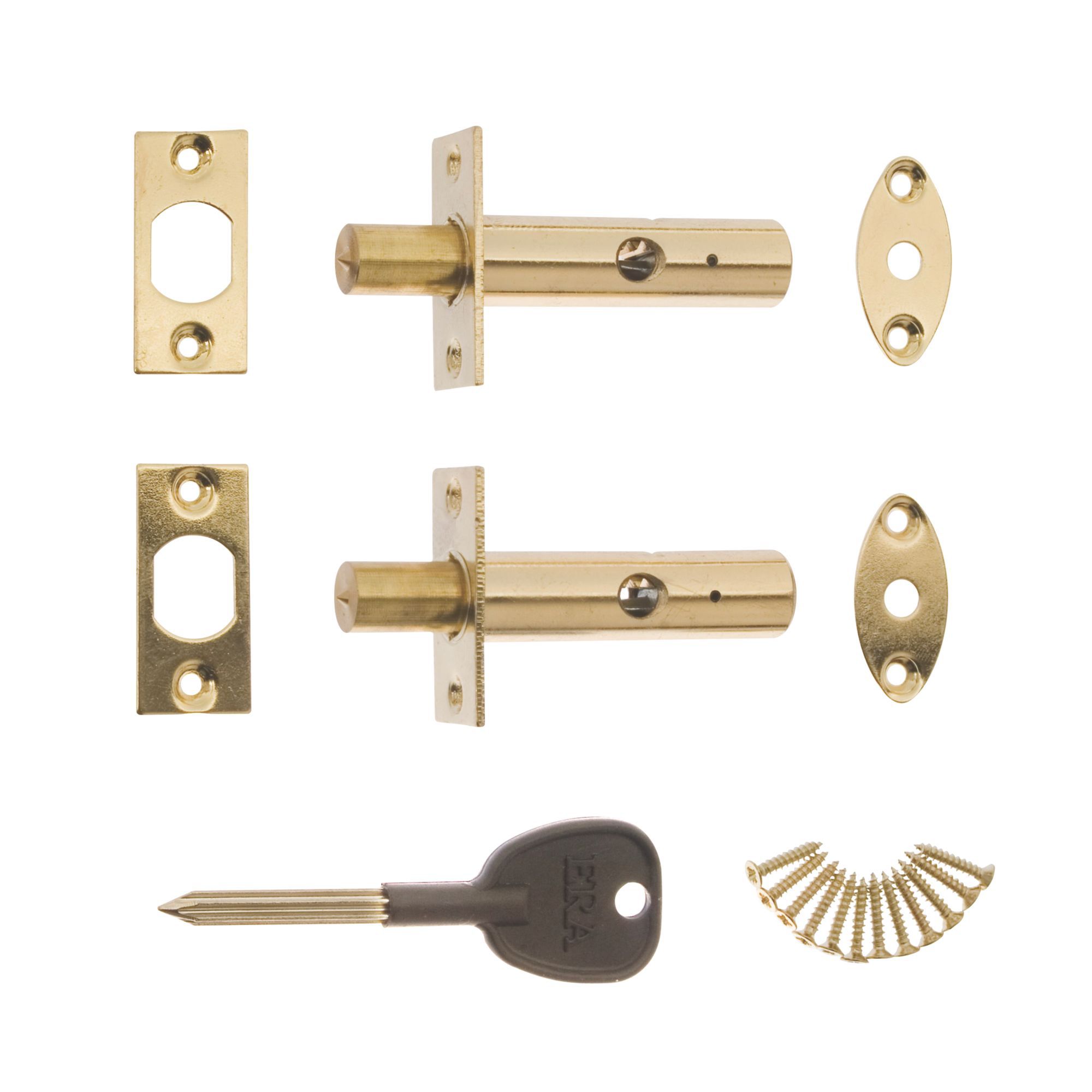 Concealed Door Security Bolts L 78mm Pack Of 2 Departments