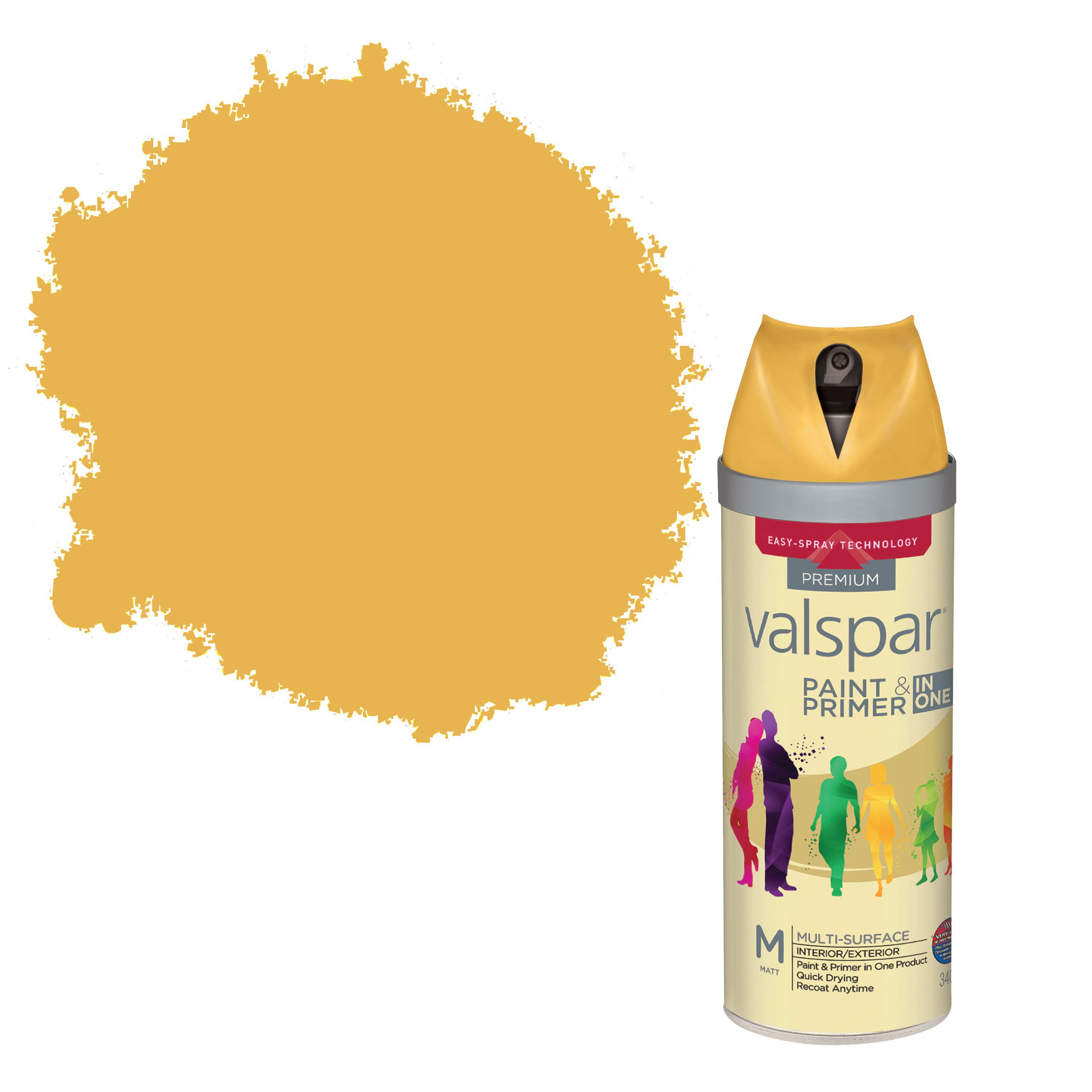 Valspar Premium October Moon Matt Spray Paint 400 ml Departments
