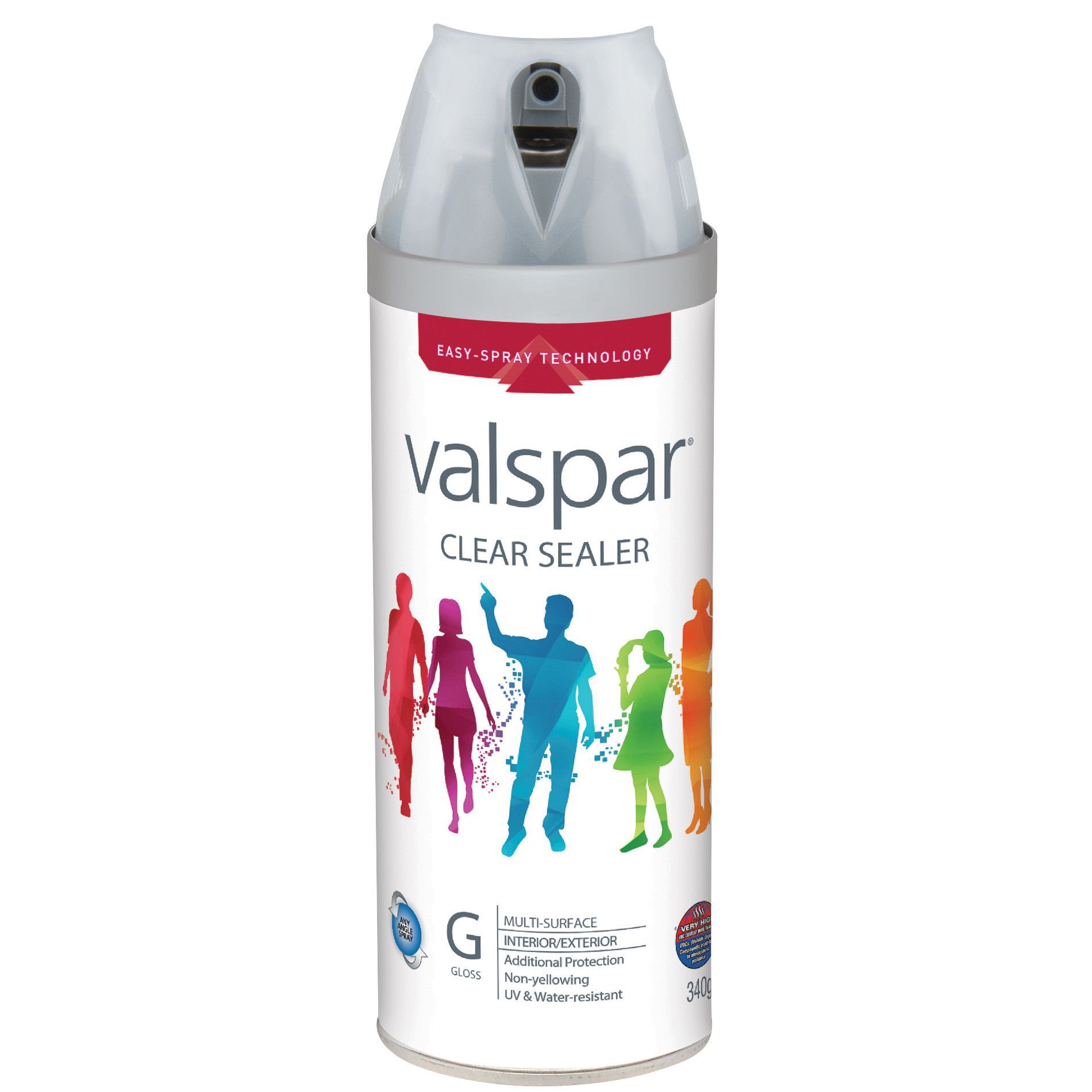 Valspar Clear Gloss Sealer Spray 400ml Departments DIY at B&Q