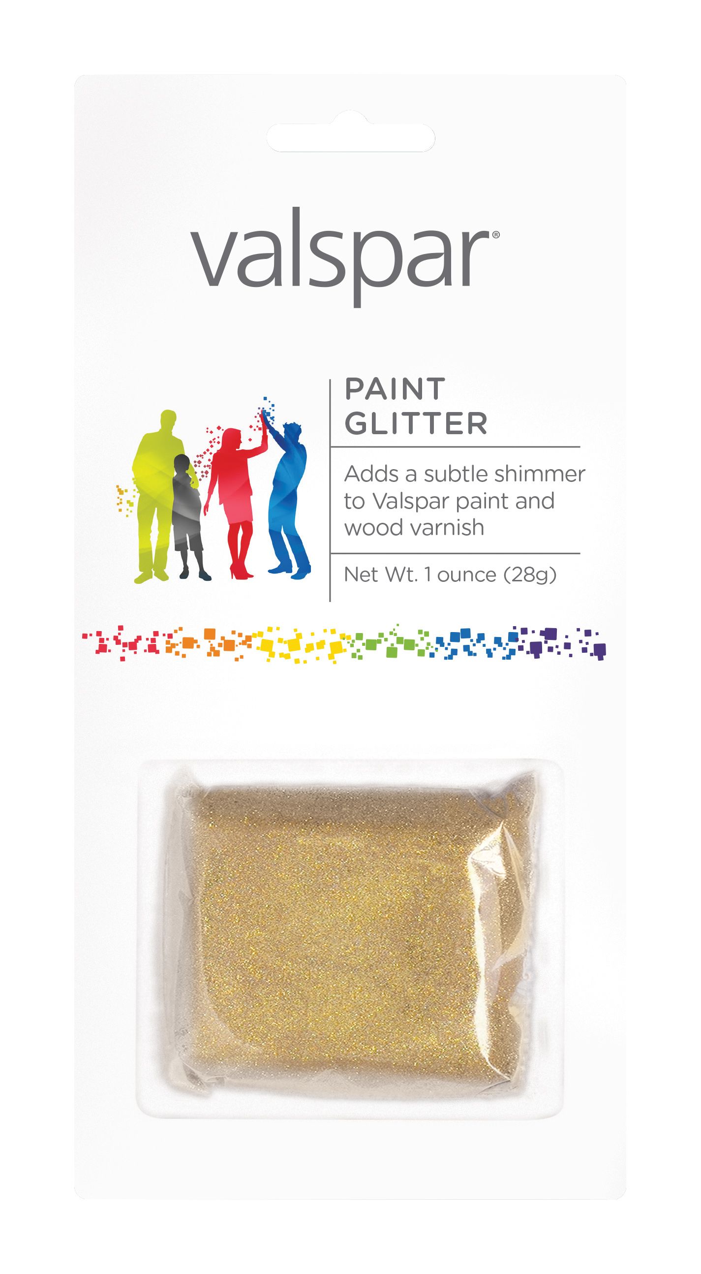 Valspar Gold effect Paint Glitter Packet, 28g Departments DIY at B&Q