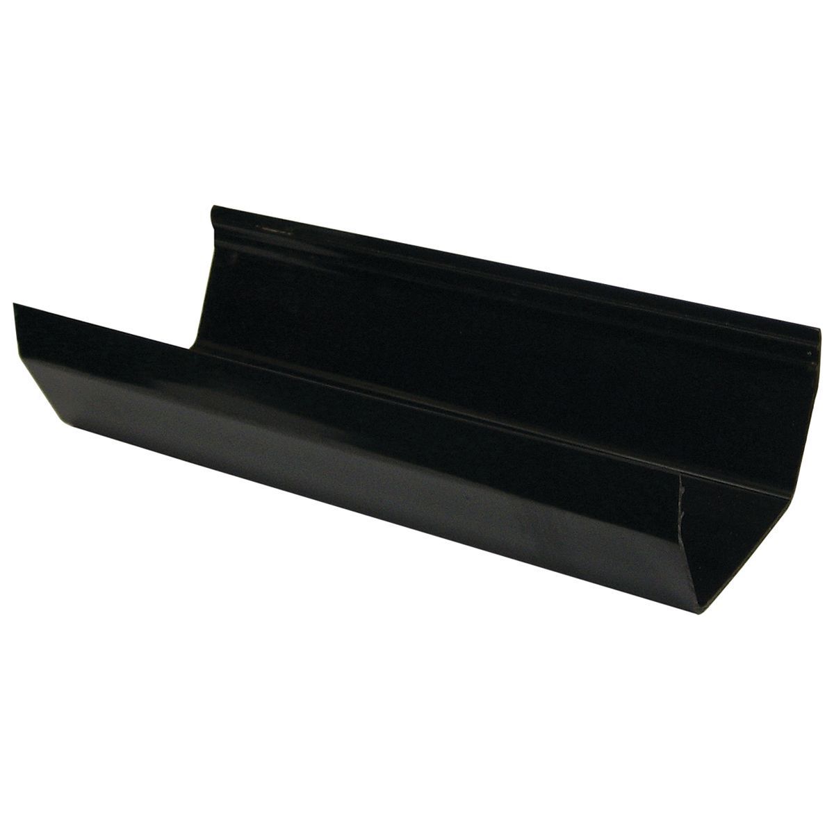 FloPlast Black Square Gutter length (L)3m (Dia)114mm Departments DIY at B&Q