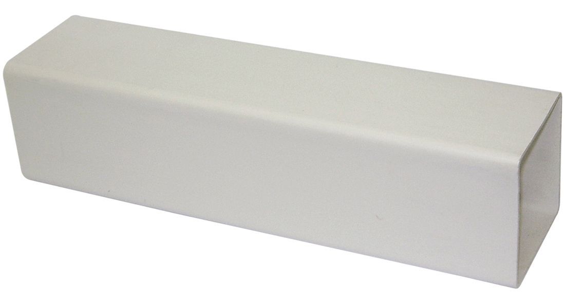 FloPlast Square Gutter downpipe (W)65mm (L)2.5m, White Departments DIY at B&Q
