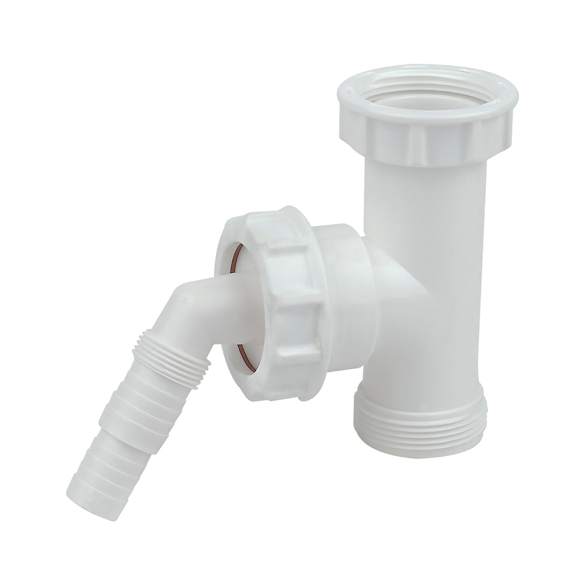 Floplast Appliance Waste Trap Adaptor (Dia)40mm | Departments | DIY at B&Q