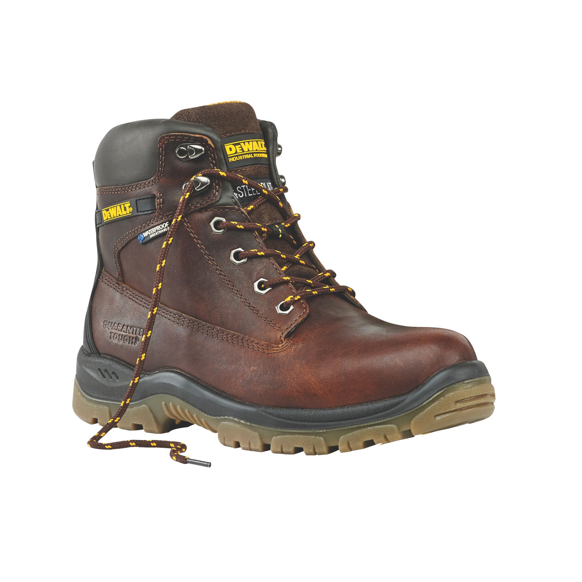 DeWalt Titanium Men's Tan Safety boots, Size 12 Departments DIY at B&Q