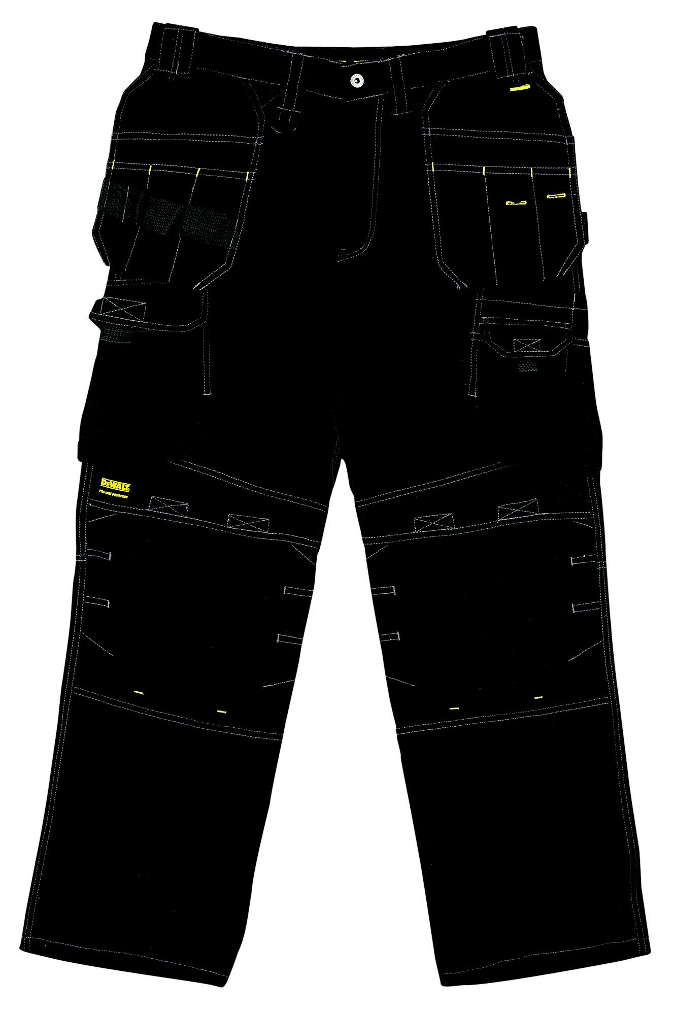 DeWalt Pro Black Work trousers W34 L31 Departments DIY at B&Q