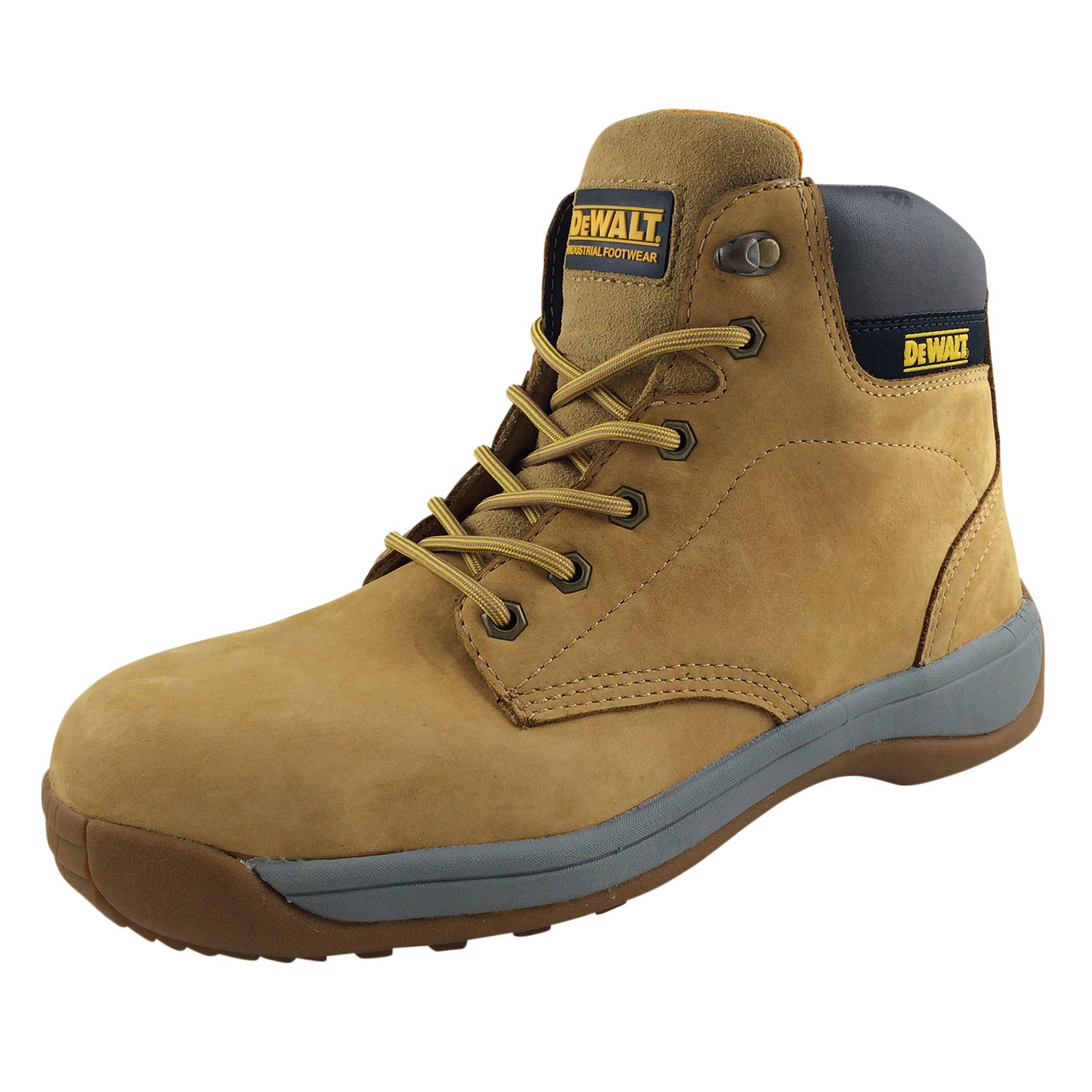 b&q steel toe cap boots