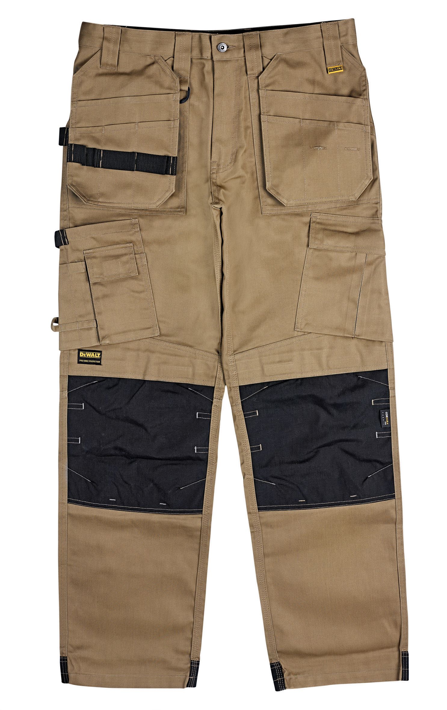 DeWalt Pro tradesman Brown Trousers W32 L31 Departments DIY at B&Q