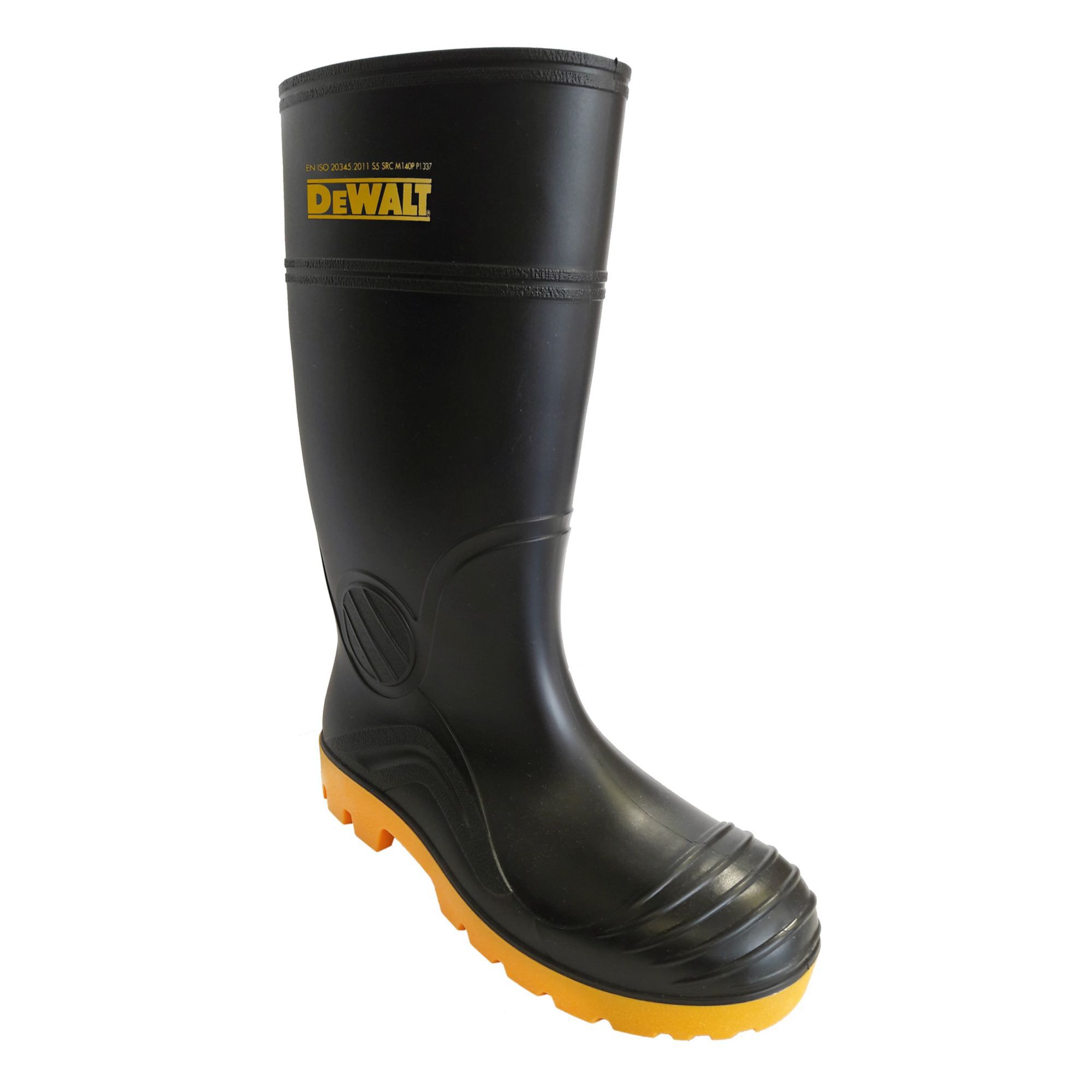 steel toe cap wellies b&q