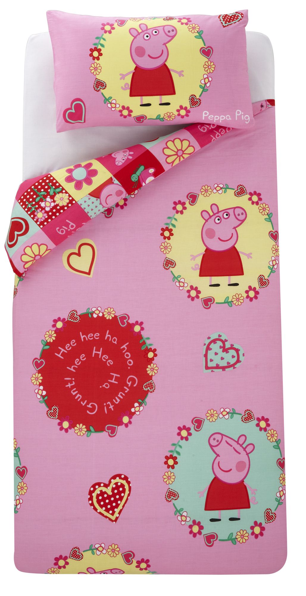 Peppa Pig Peppa Pig Multicolour Single Bedding Set Departments