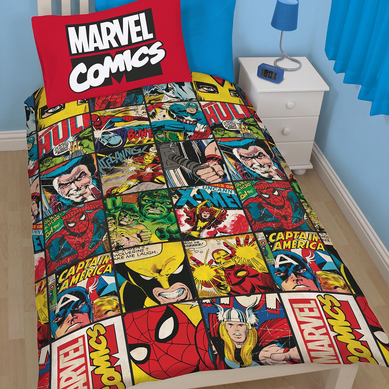 Marvel Defenders Multicolour Single Duvet Set Departments Diy