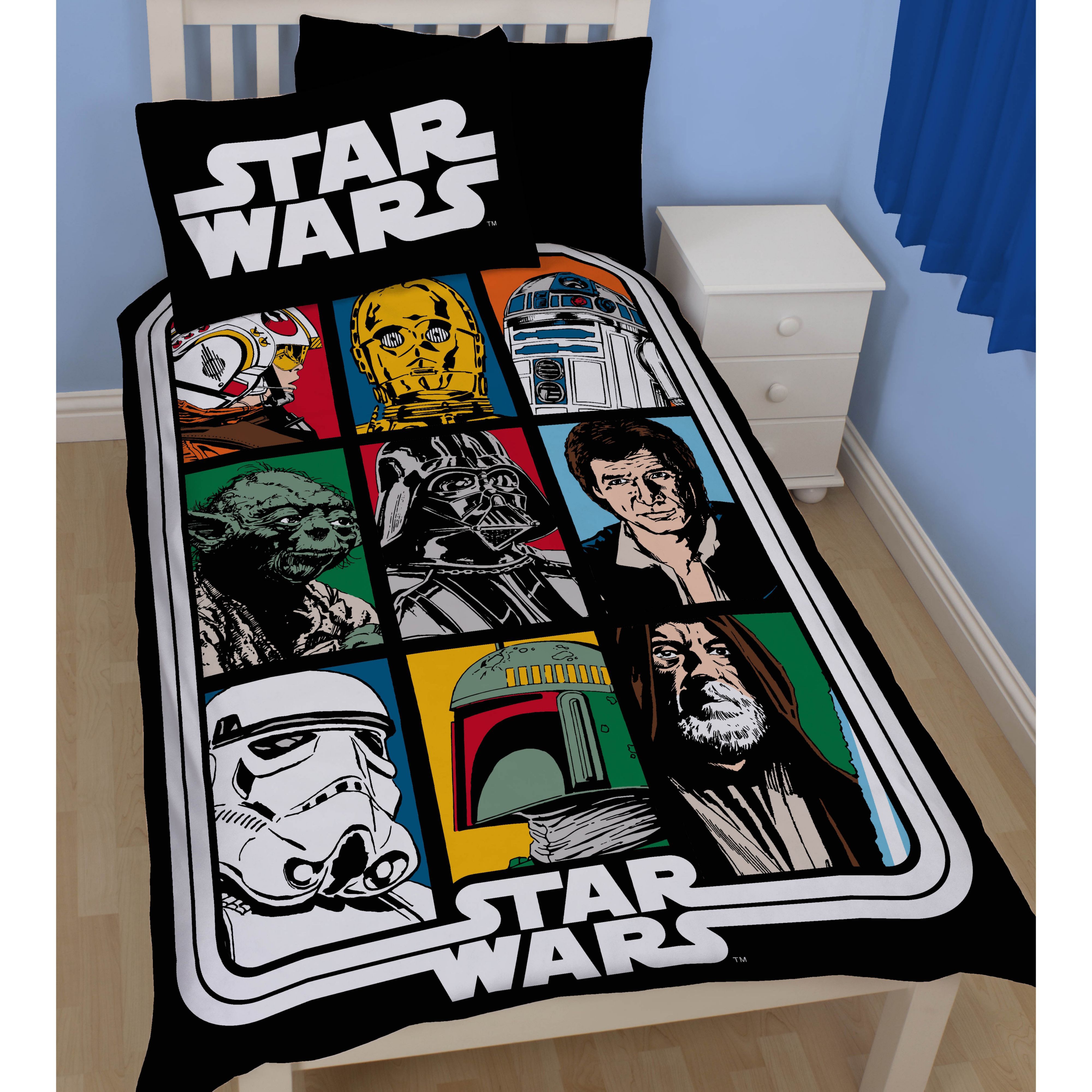 Star Wars Star Wars Force Multicolour Single Bedding Set