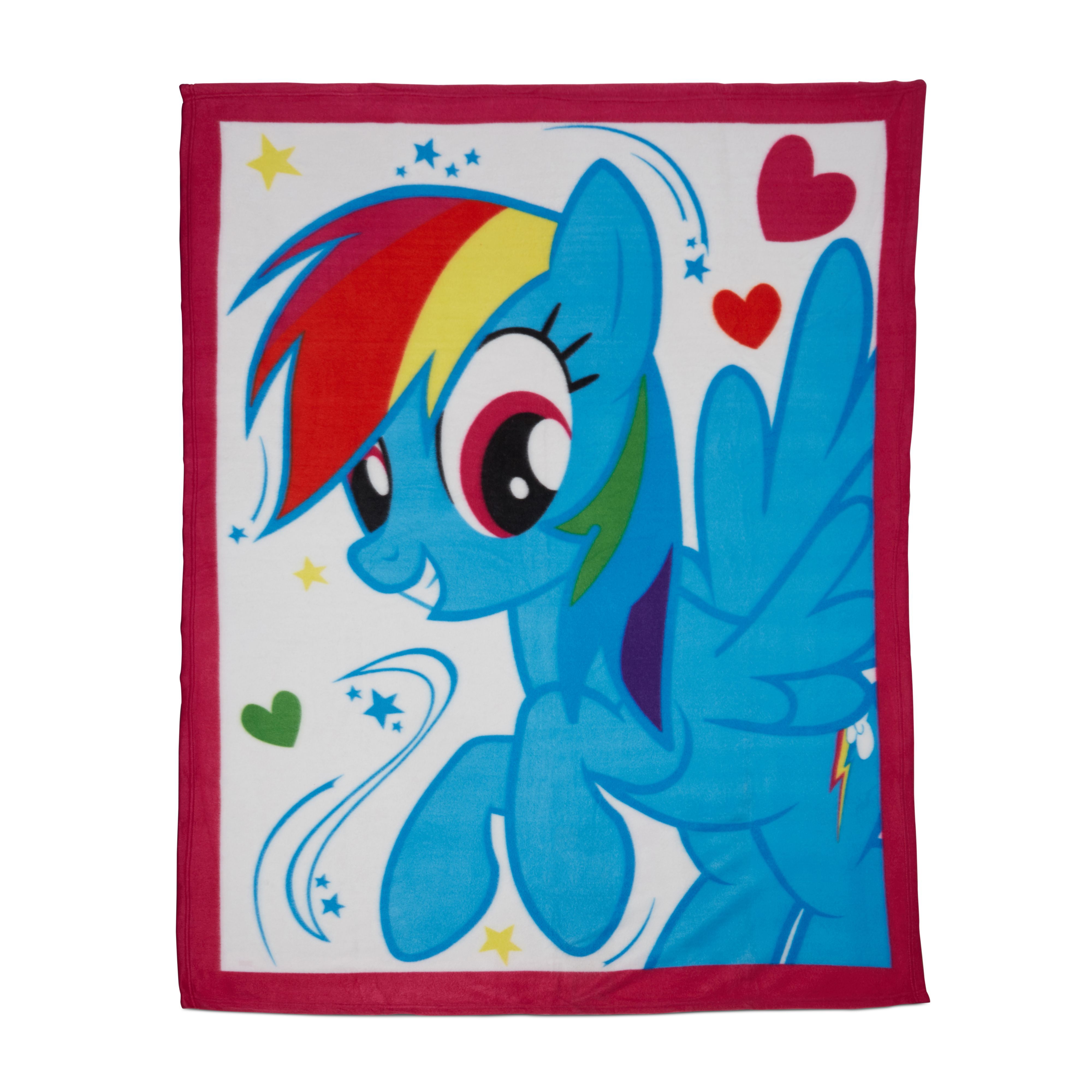 my little pony plush blanket