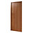 Spacepro Shaker Walnut effect Sliding wardrobe door (H) 2220mm x (W) 914mm