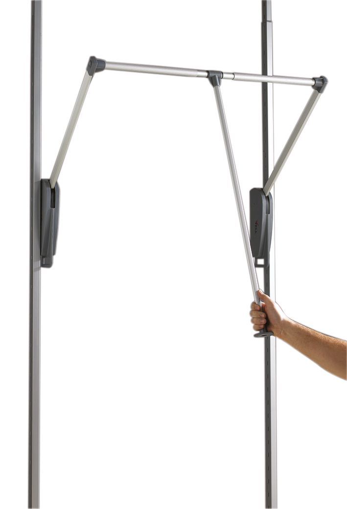 Spacepro Aura Clothes Rail (L)900mm (H)500mm Departments DIY at B&Q