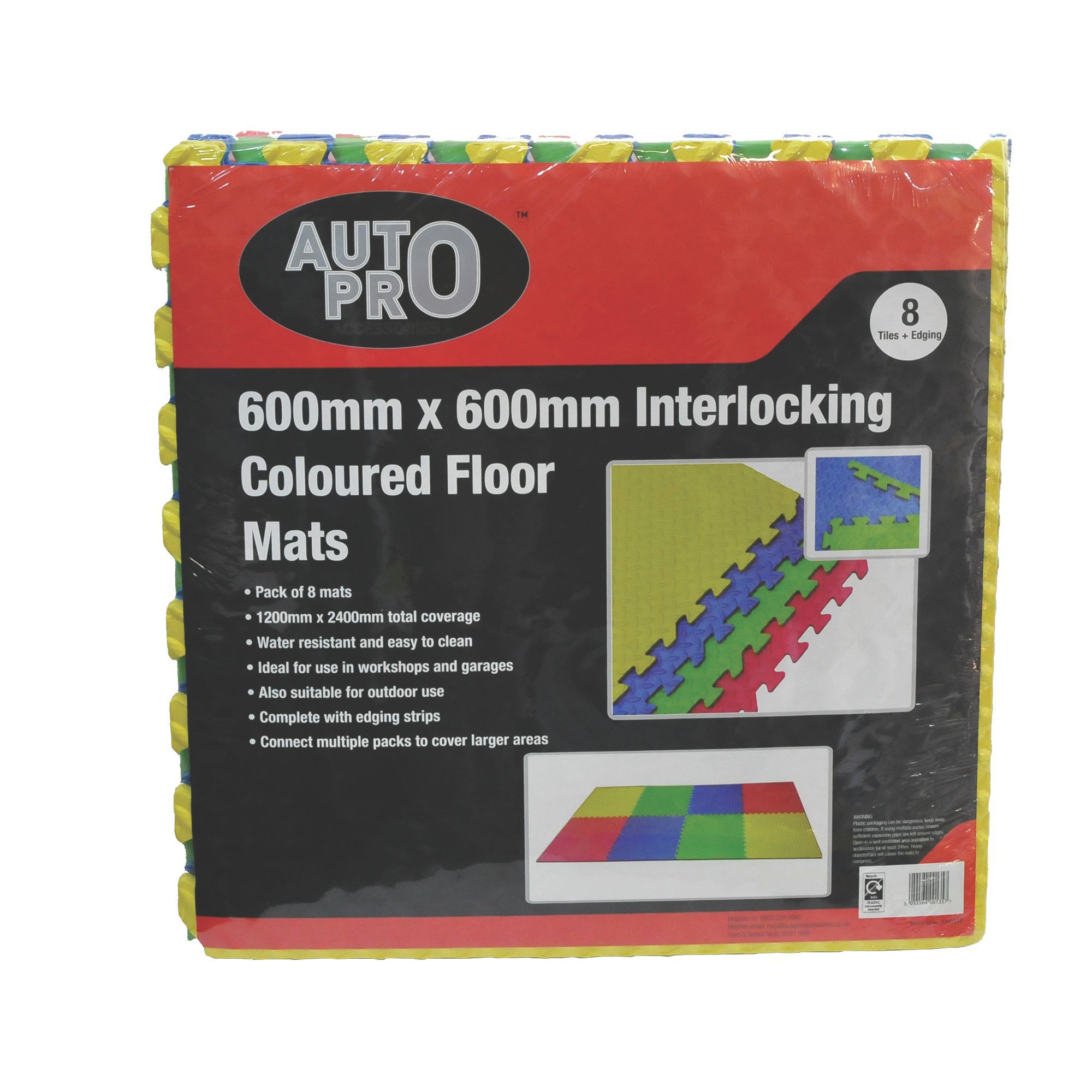 Autopro Accessories Car Care Maintenance Eva Foam Floor Mat