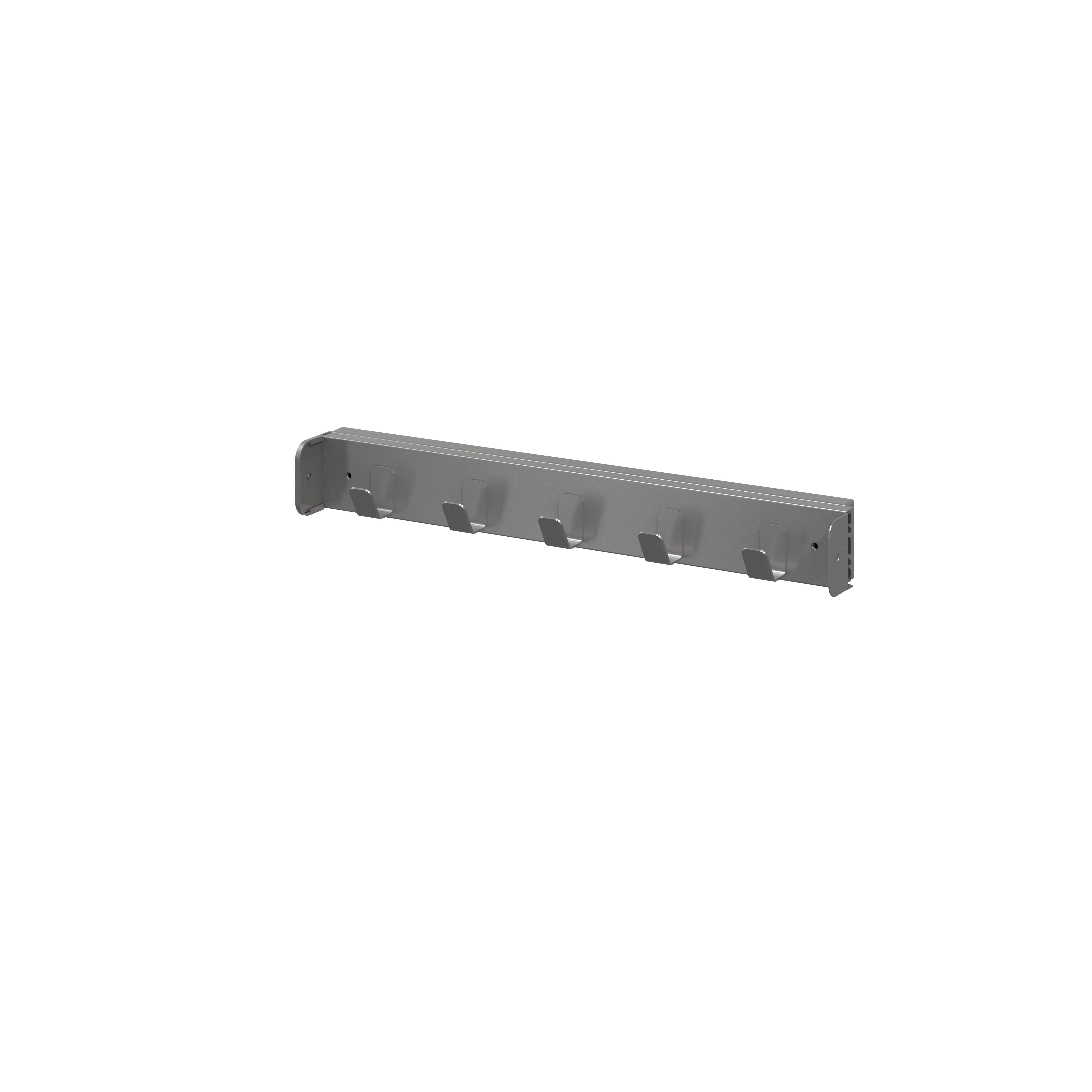 GoodHome Atomia Full extension Pull-out hook rack (L)408mm