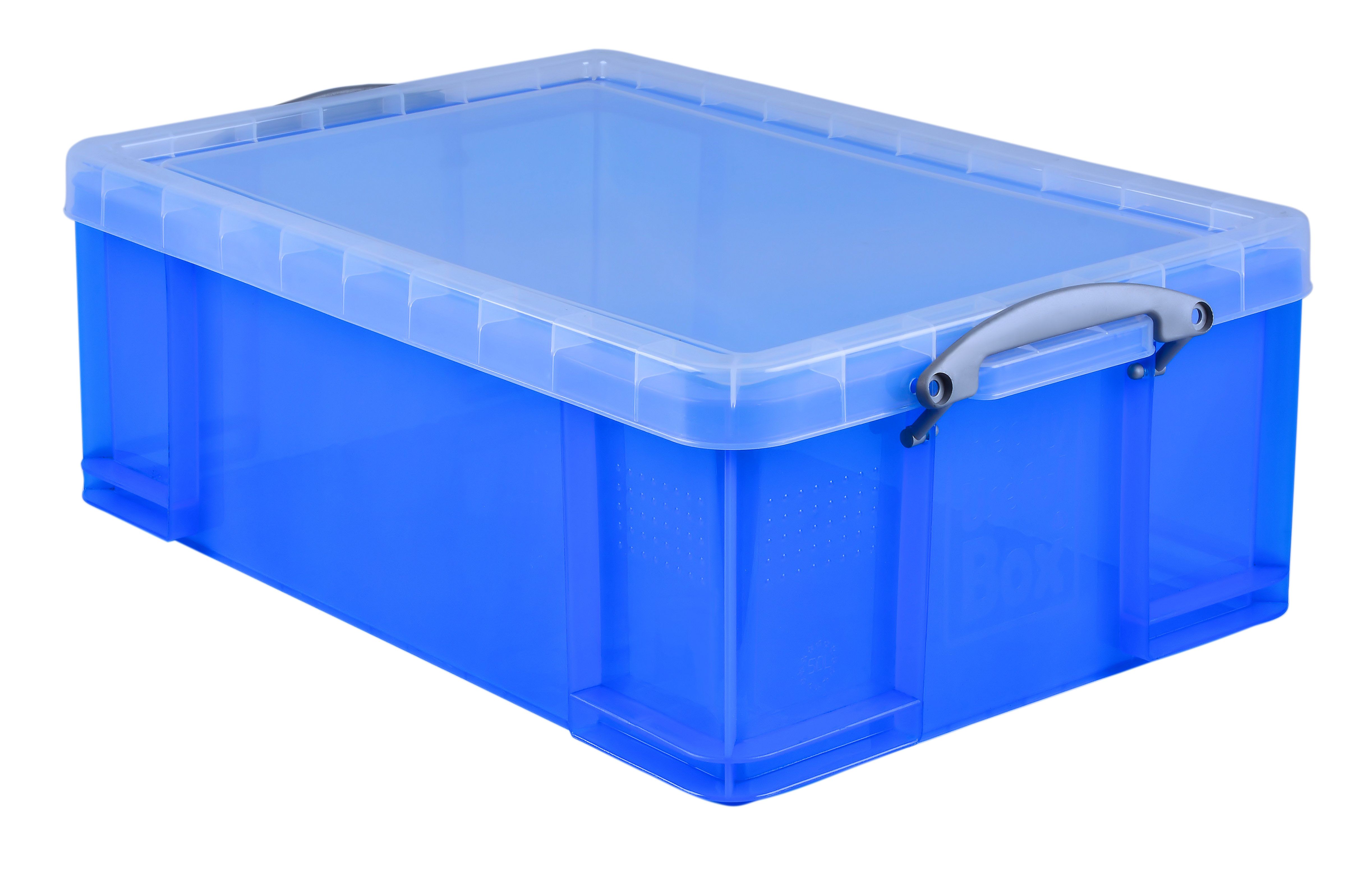 Form Mixxit Blue Storage Box (W)310mm (L)310 mm | Departments | DIY at B&Q