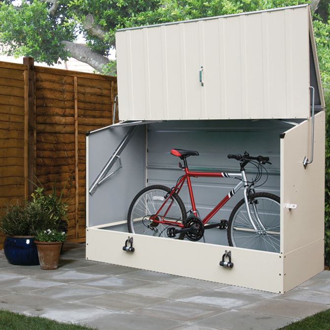 Protect A Cycle Pent Metal Bike Store | Departments | DIY ...