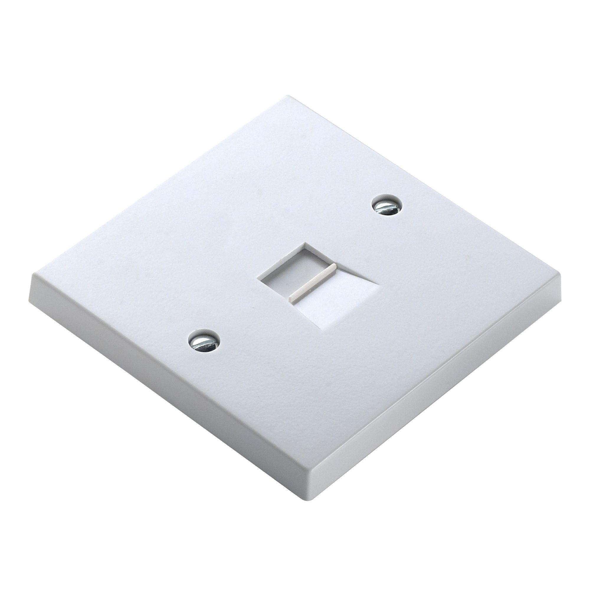 Pro Power 1 Gang Flat Screwed Telephone Socket Departments DIY at B&Q