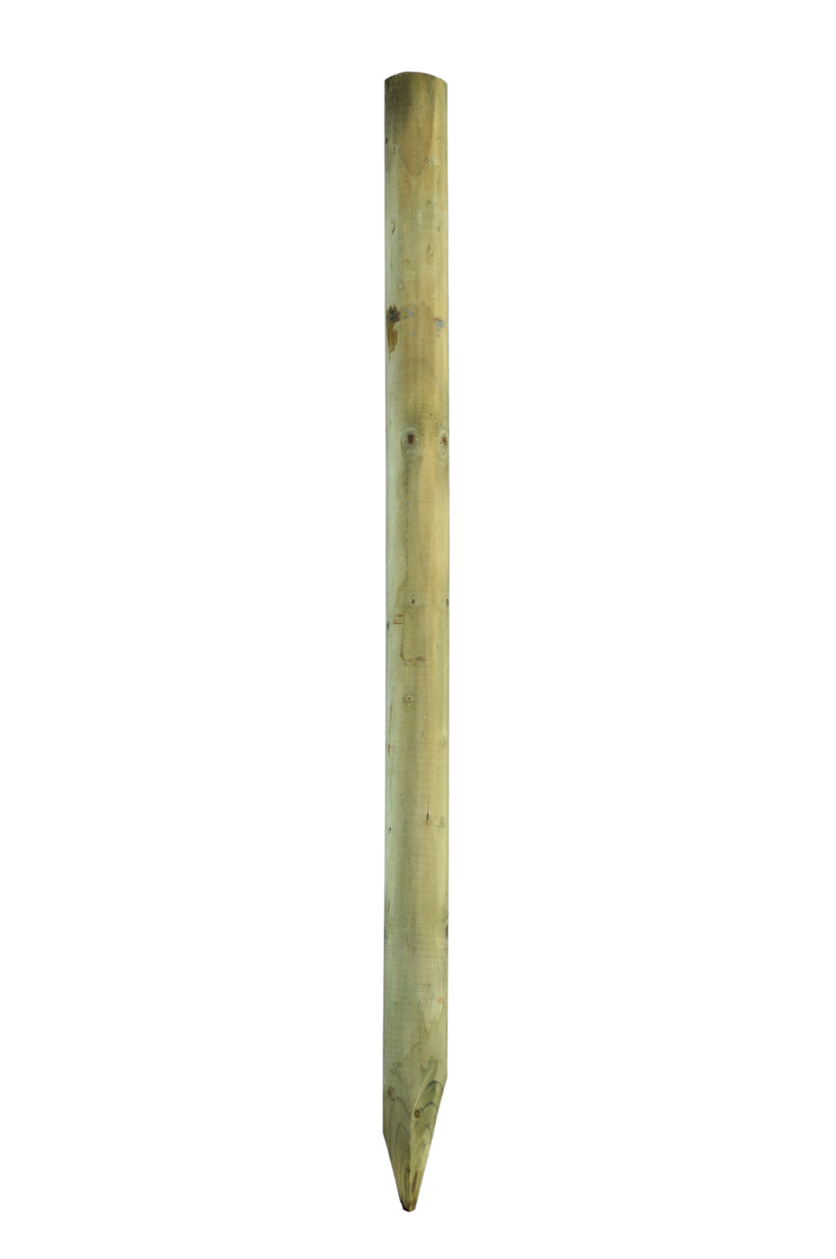 Forest Garden Timber Fence Post (H)1650mm (W)100mm, Pack of 25