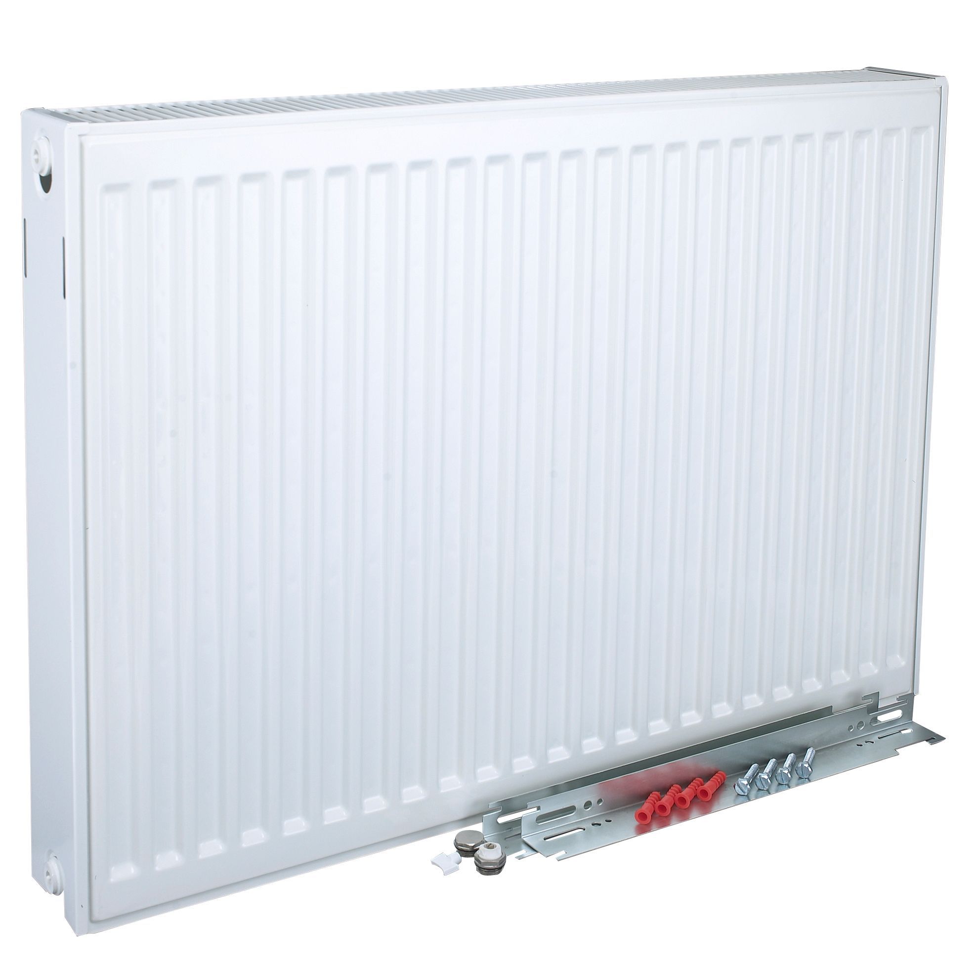 Kudox Type 22 double Panel radiator White, (H)500mm (W)1800mm Departments DIY at B&Q