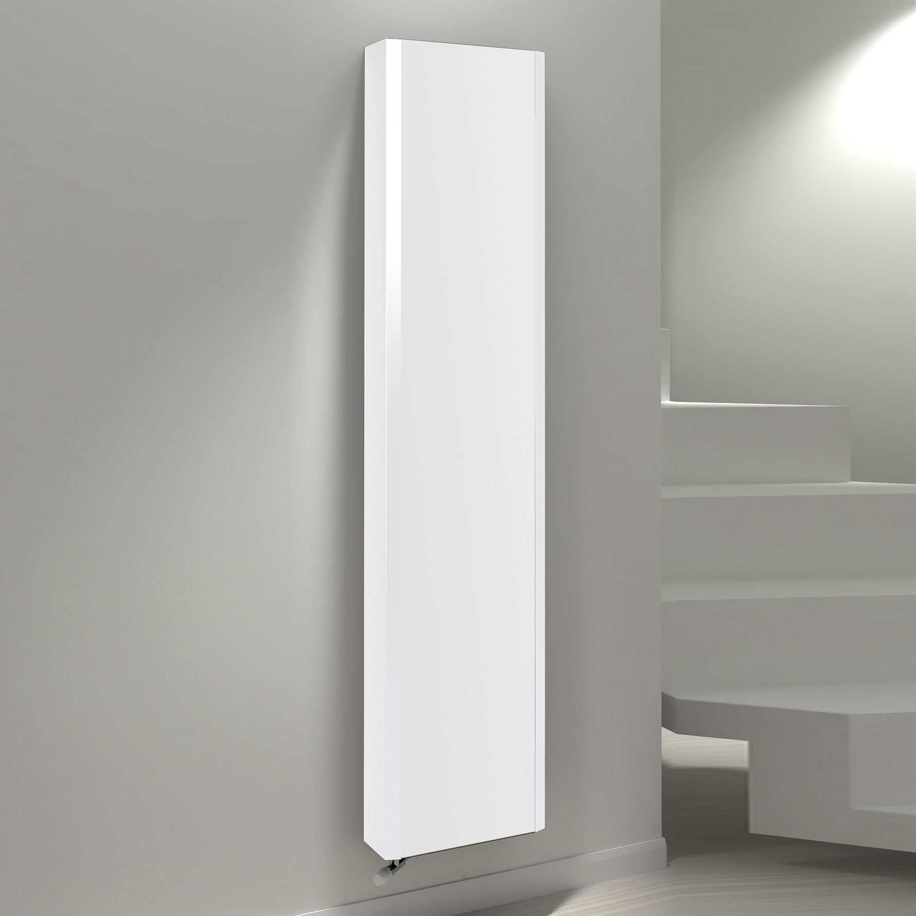 Kudox Vertical Radiator White (H)1800 Mm (W)600 Mm | Departments | DIY ...