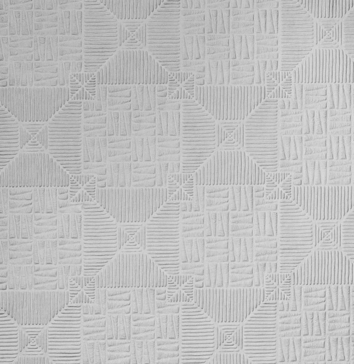 Anaglypta Supaglypta White Inca Textured Paintable Wallpaper