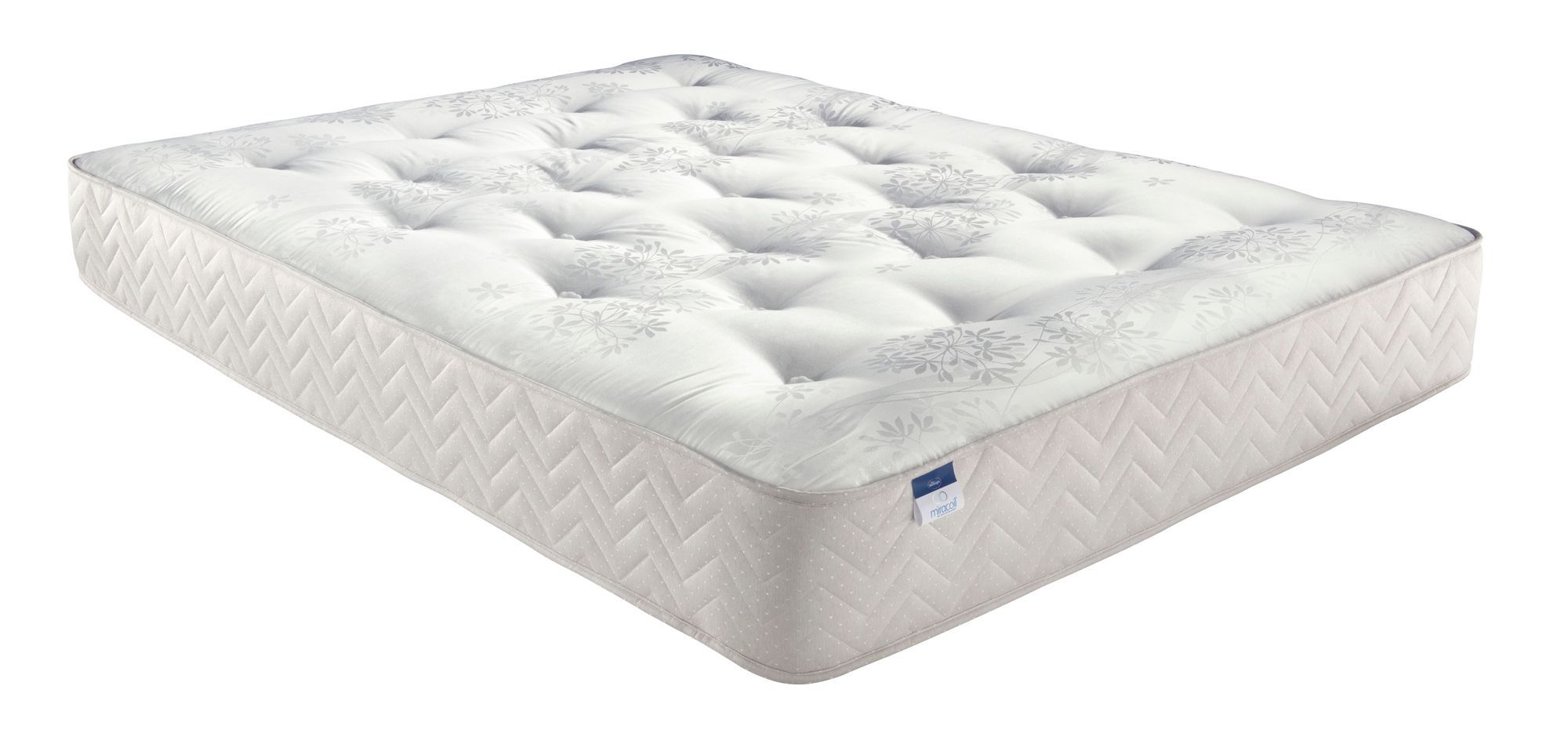 Silentnight Miracoil Single Mattress Departments DIY at B&Q