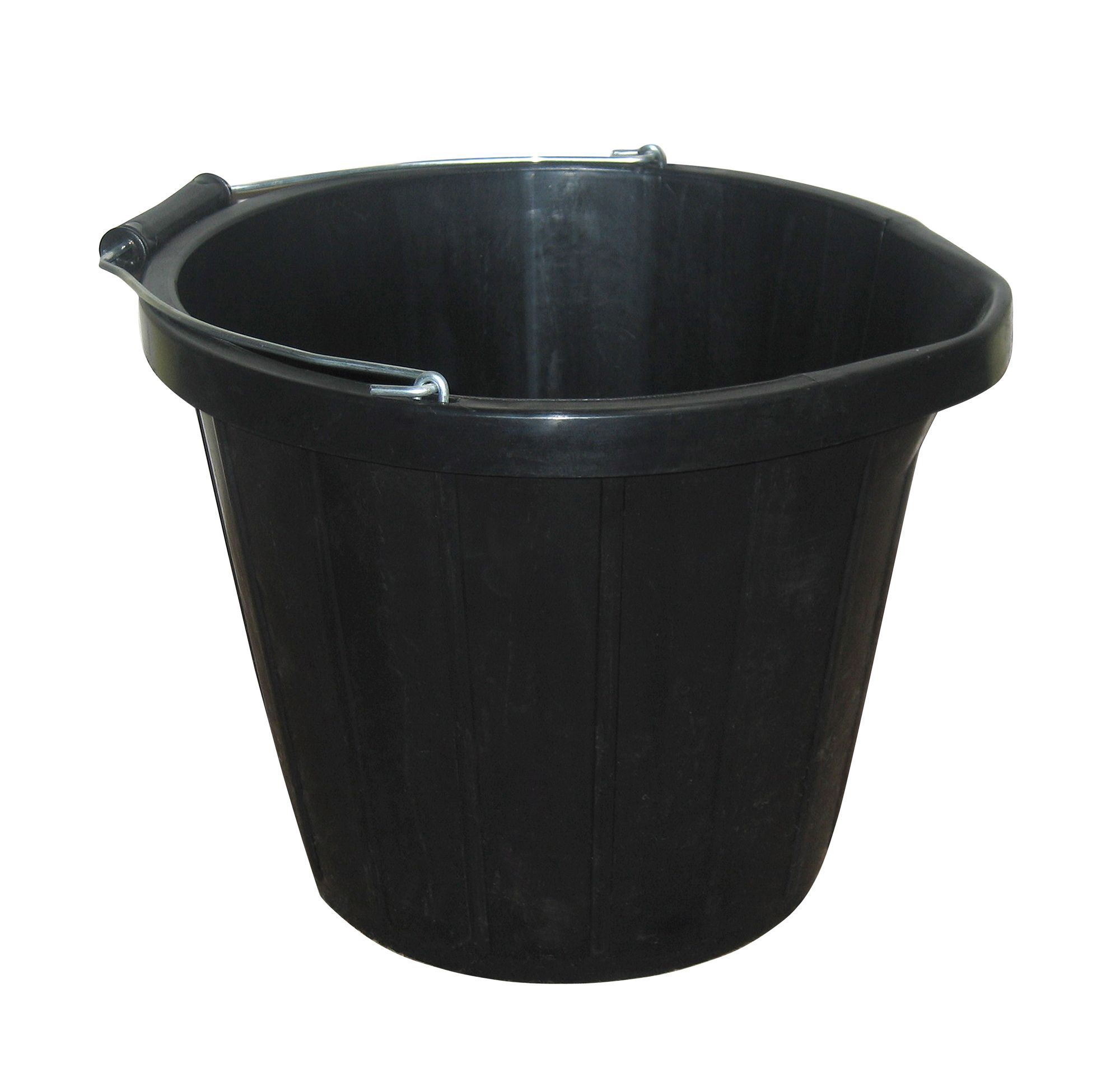 Active Black Plastic 13500 Ml Multi Purpose Bucket | Departments | DIY ...