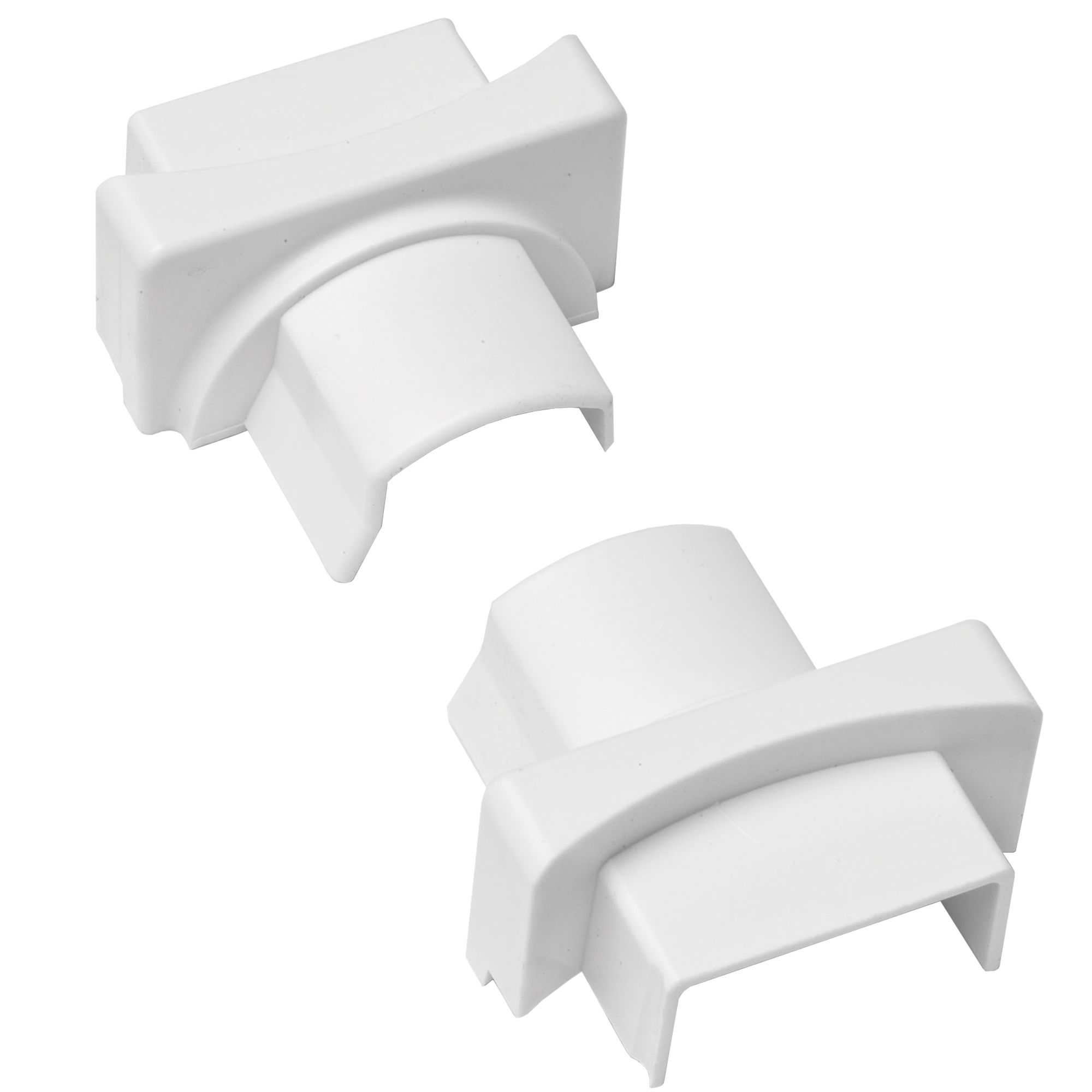 D Line Abs Plastic Pattress Adaptor, Pack Of 2