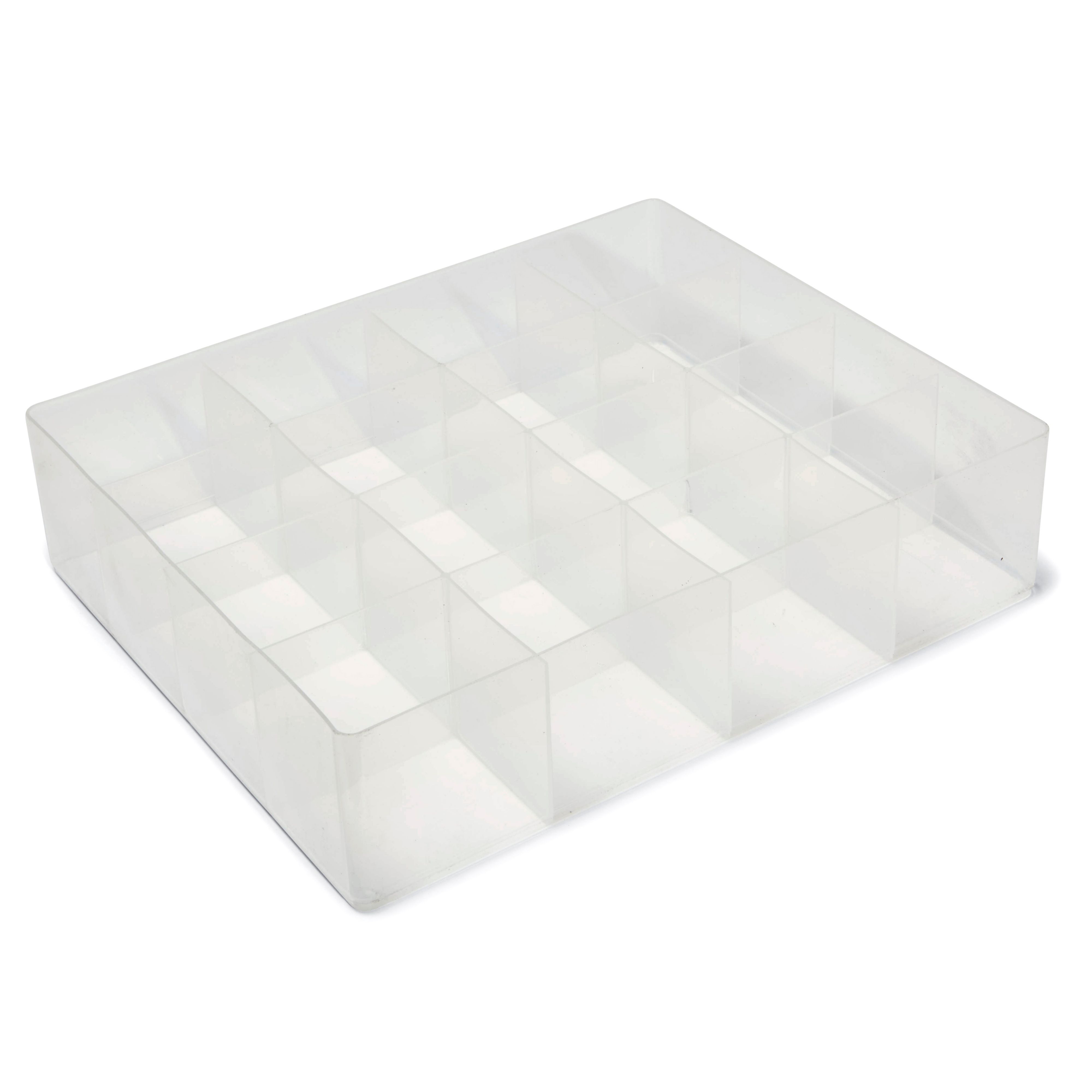 Really Useful Clear Plastic Compartment Tray Departments DIY at B&Q