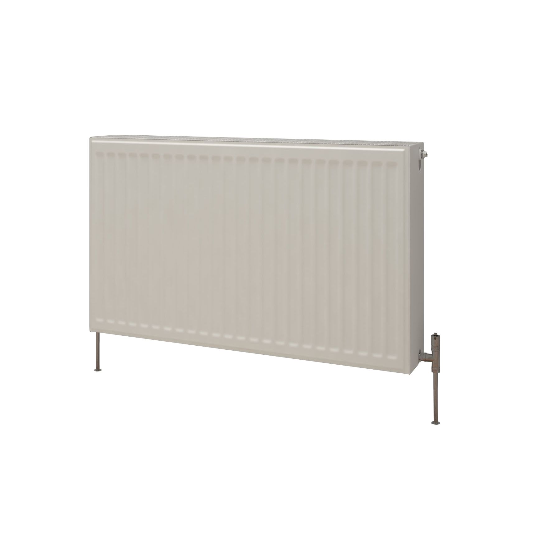 Kudox Premium Double Radiator Gloss (H)500 mm (W)400 mm Departments