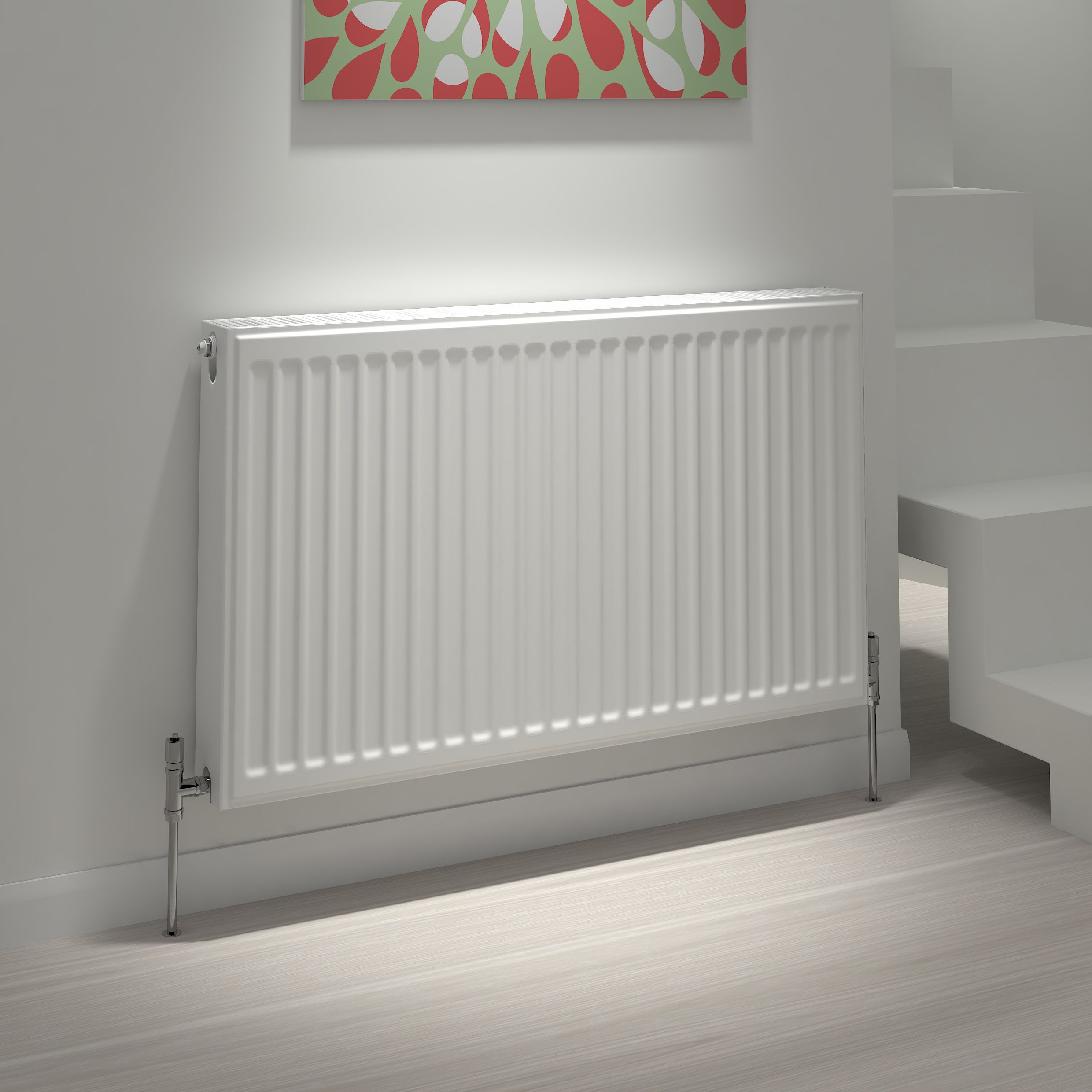 kudox-premium-double-radiator-gloss-h-700-mm-w-1100-mm-departments