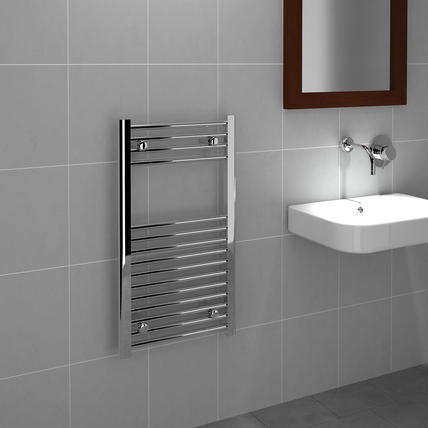 Kudox Towel Warmer (H)800mm (W)450mm | Departments | DIY ...