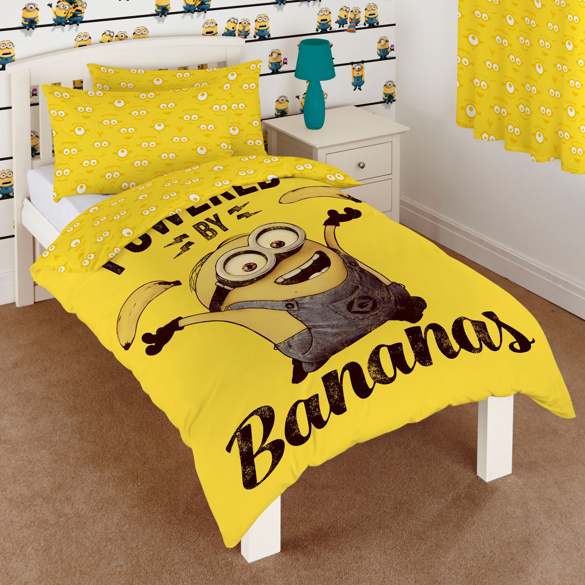 Single Duvet Cover Pillowcase Minions Single Duvet Cover Pillowcase Set Curtains Kids Duvet Cover Toys Games Duvet Cover Sets