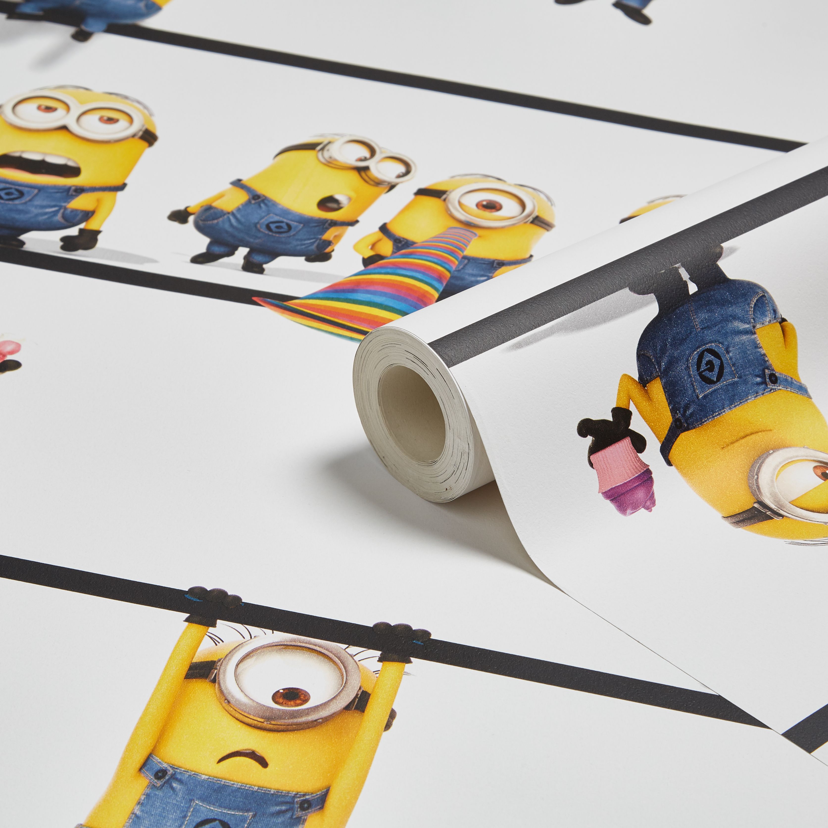 Minions Multicolour Wallpaper Departments Diy At B Q