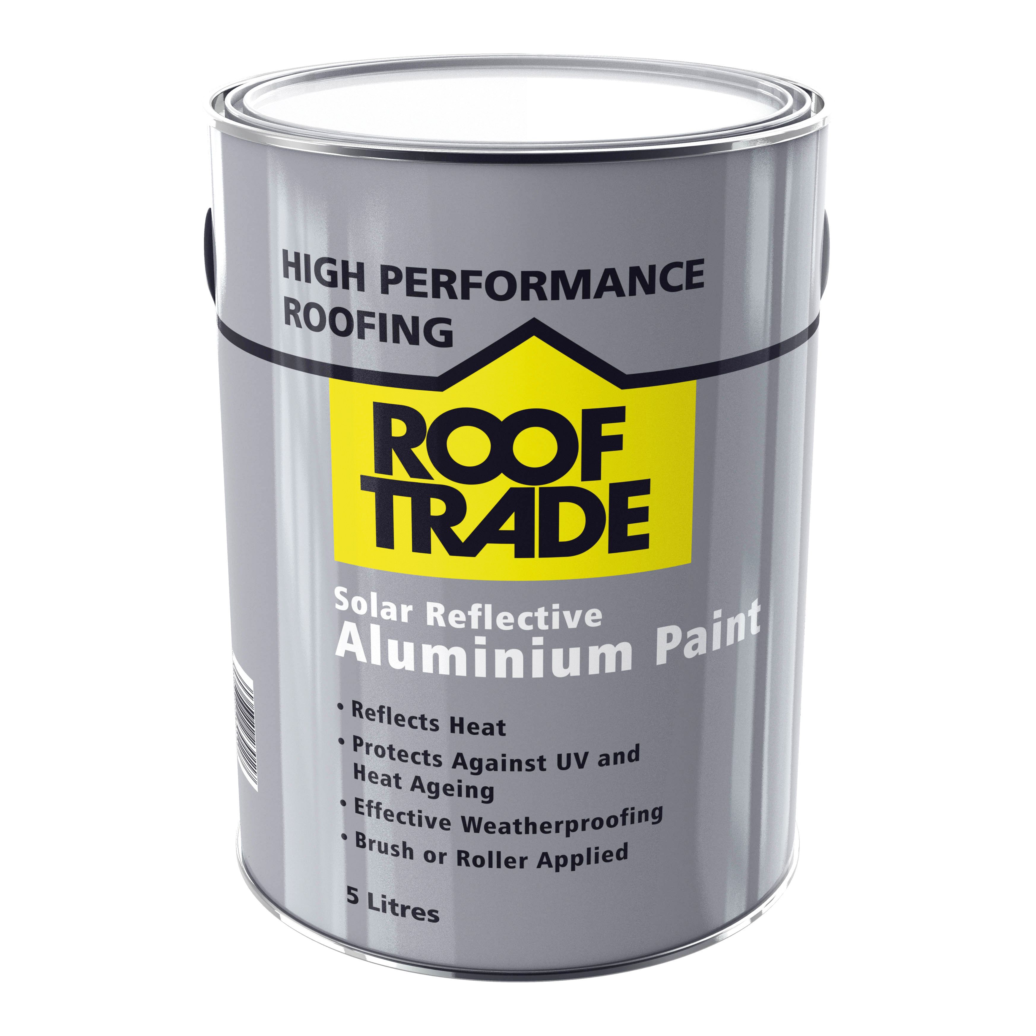 ROOFTRADE Silver Solar Reflective Aluminium Paint 5L 