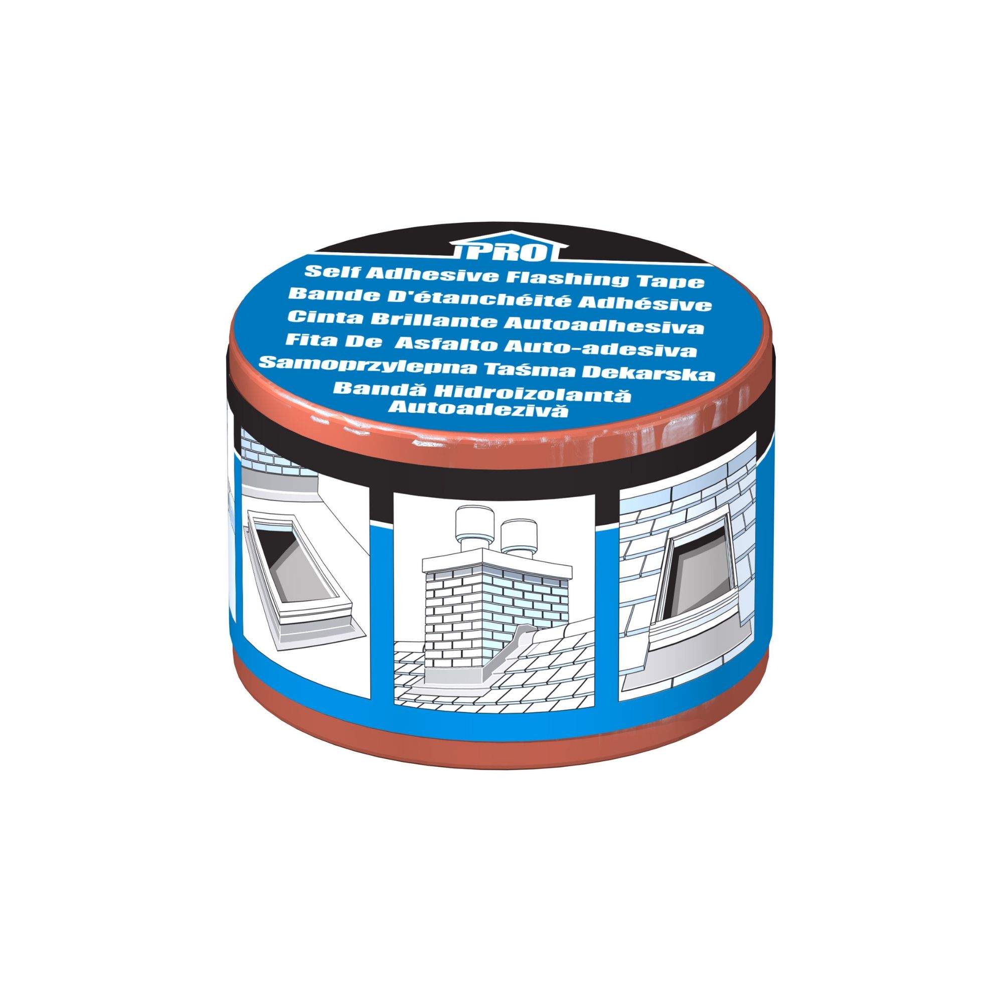 Roof pro Terracotta Flashing tape (L)3m (W)100mm Departments DIY at B&Q