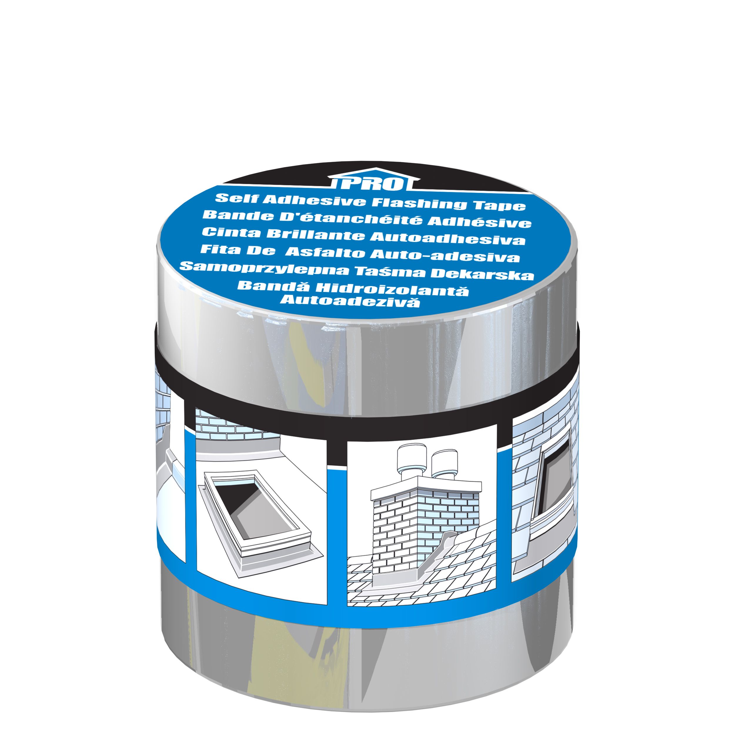 Roof pro Silver Flashing tape (L)3m (W)150mm Departments DIY at B&Q