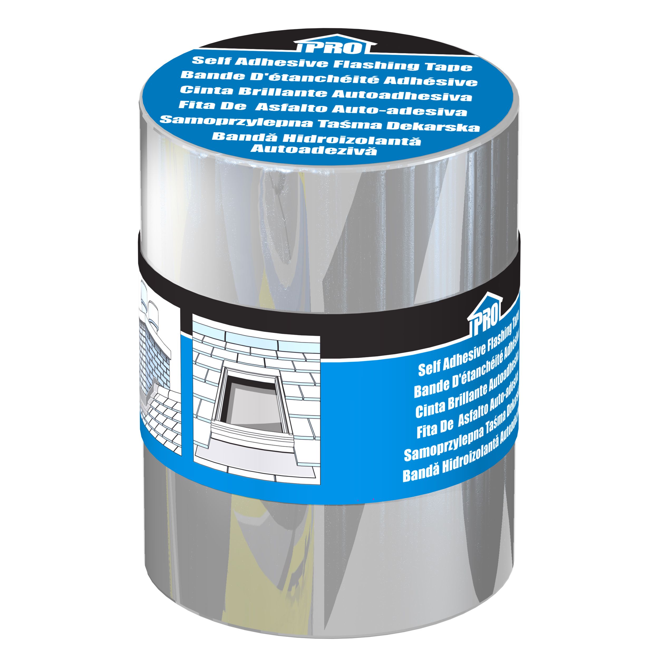 Roof Pro Silver Flashing Tape (L)3m (W)200mm | Departments | DIY At B&Q