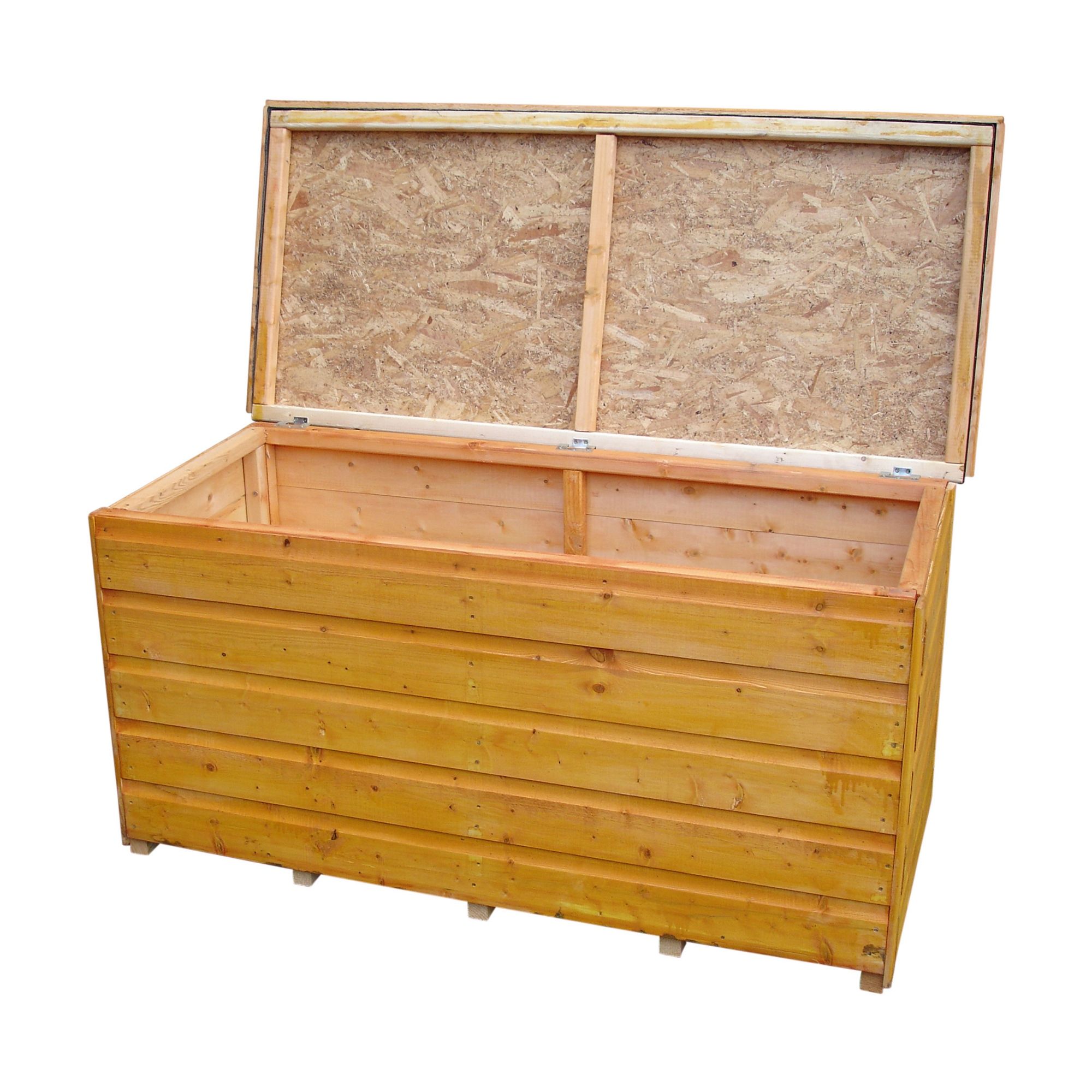 Shire Wooden 4x2 Garden storage box Departments DIY at B&Q