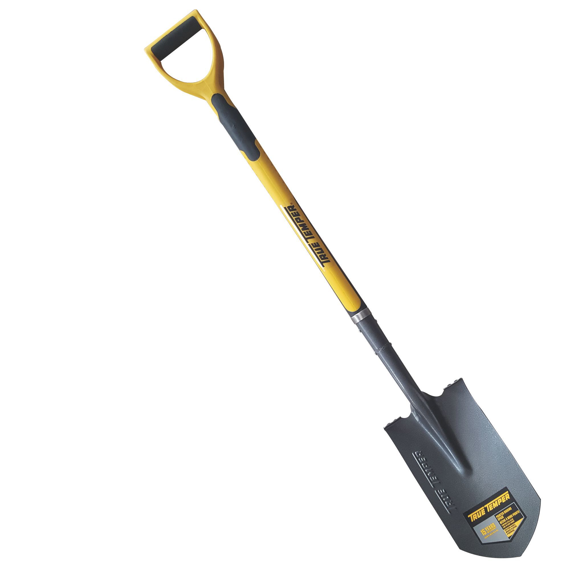 True Temper Heavy Duty Polyfibre Pointed Spade (L)1160mm Departments