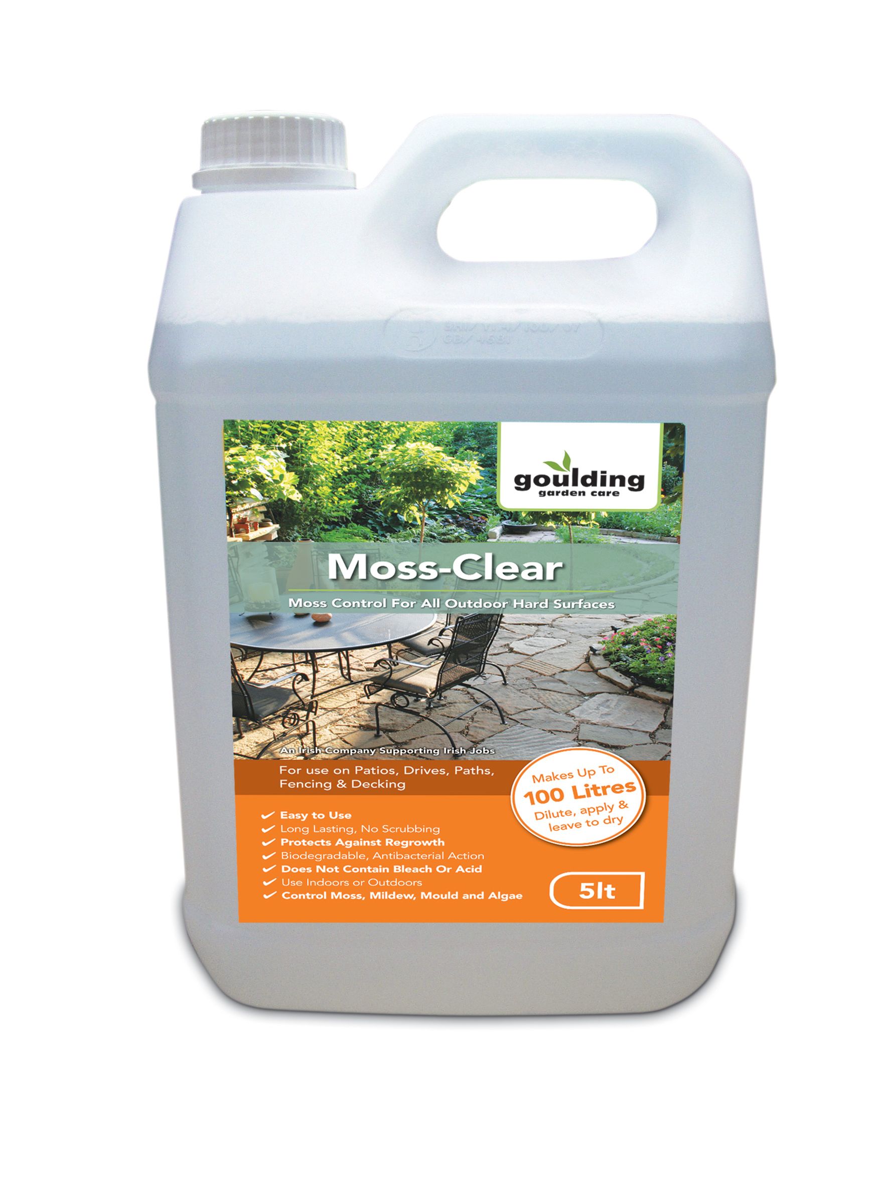 Goulding Long Lasting Moss Control 1l 1 45kg Of 6 Departments