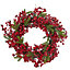 50cm Red Berry Wreath