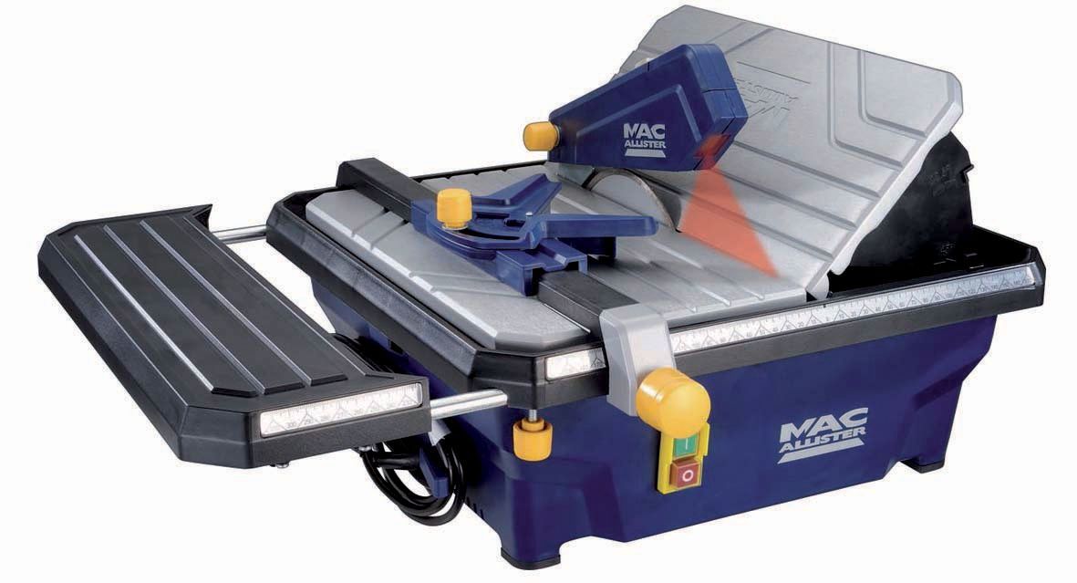 Mac Allister Corded 750W Power tile saw MTC750L Departments TradePoint