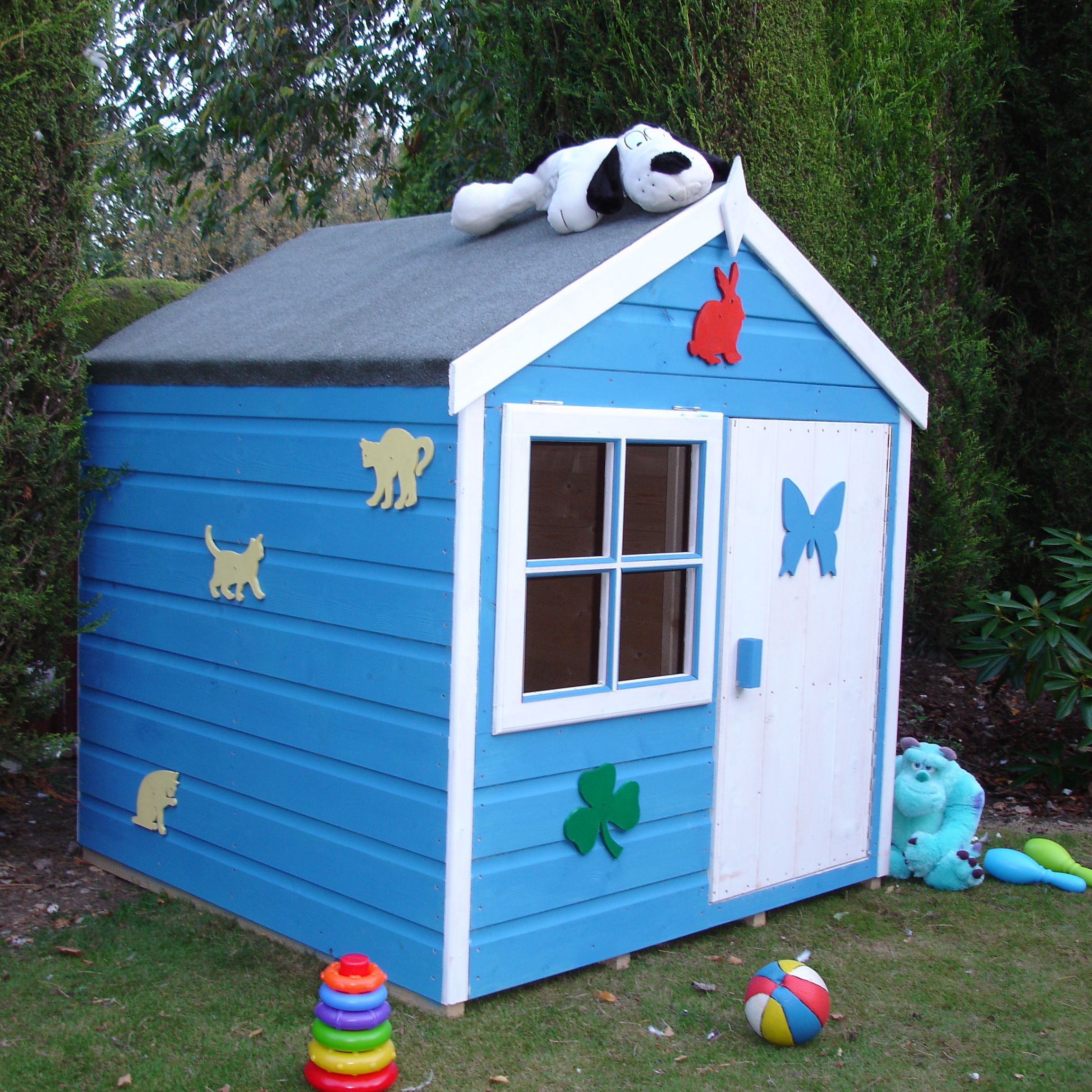 wooden wendy house b&q