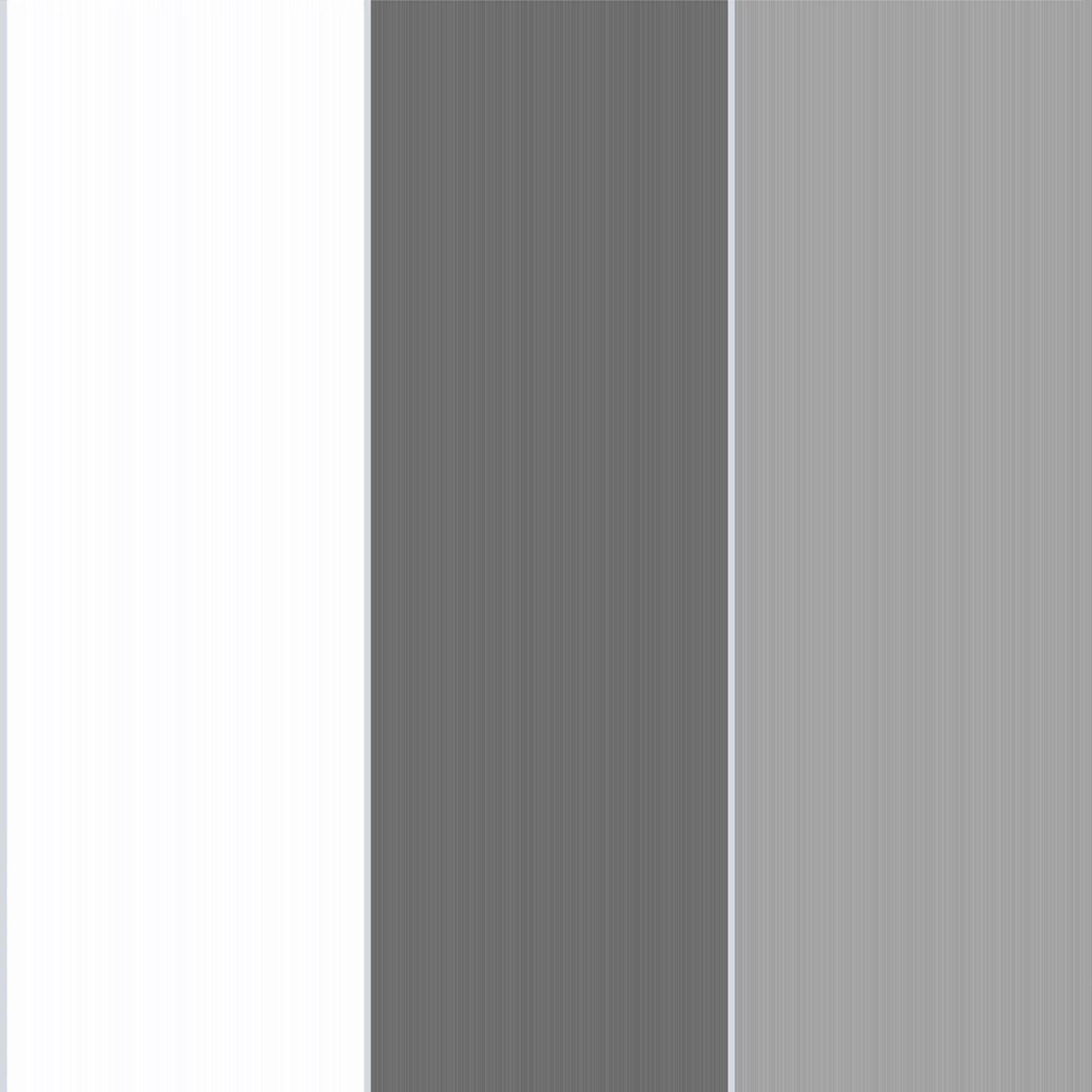 Colours Unity Grey & white Striped Wallpaper | Departments | DIY at B&Q