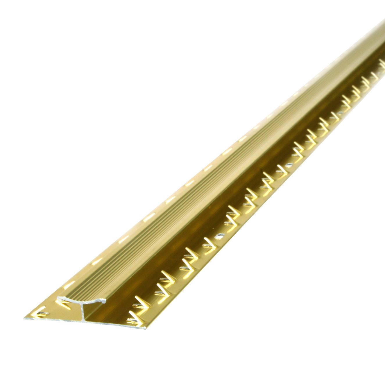 Diall Gold Effect Metal Edging 90 cm Departments DIY at B&Q