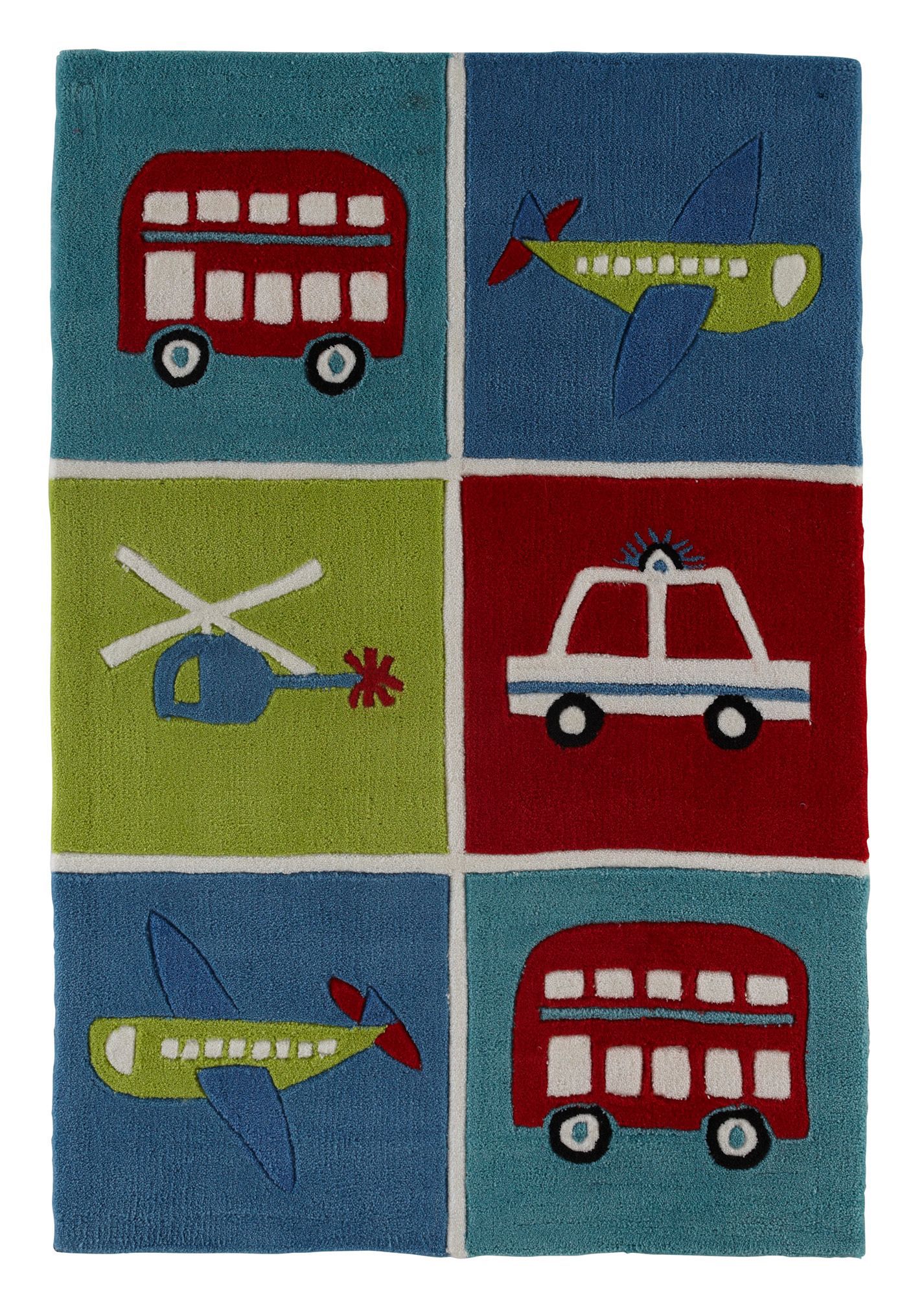 Colours Arion Multicolour Transport Rug (L)1.2m (W)0.8 m Departments